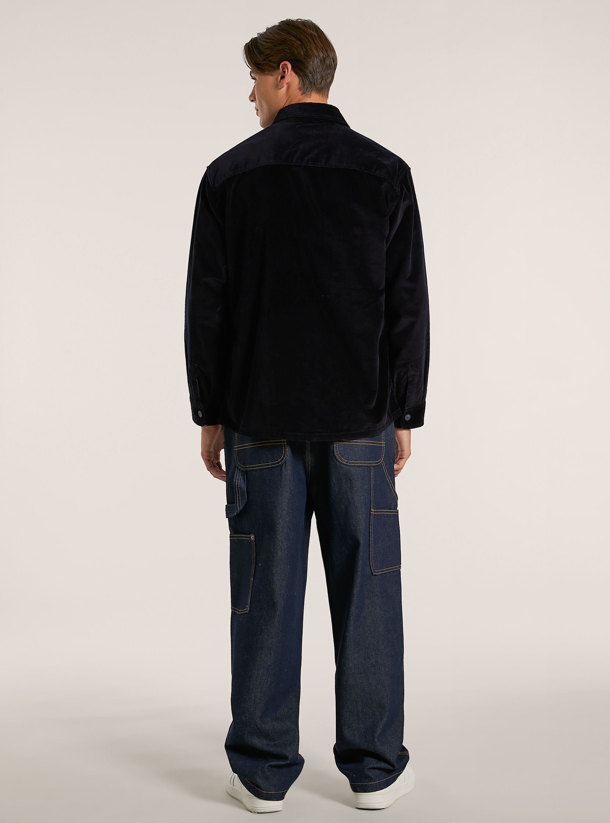 Camisa de pana, NA1 NAVY DARK