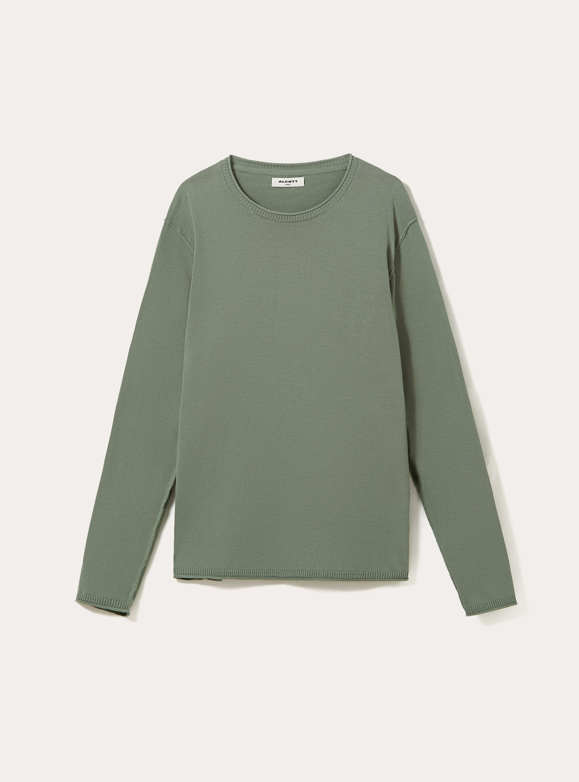 Pull en coton &agrave; col rond, KY3 KAKY LIGHT