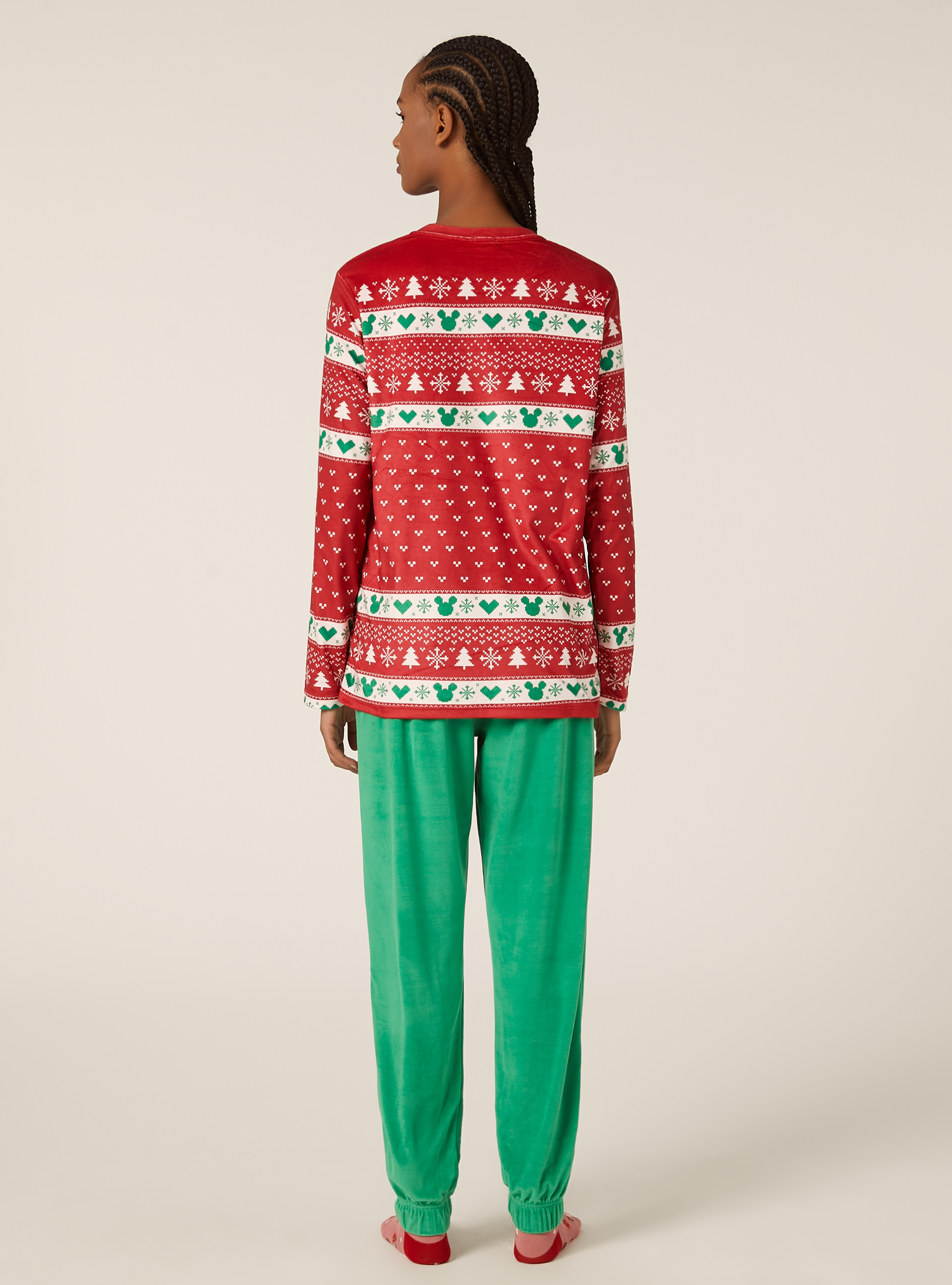 Disney x Christmas Family Collection pyjamas, RD2 RED MEDIUM