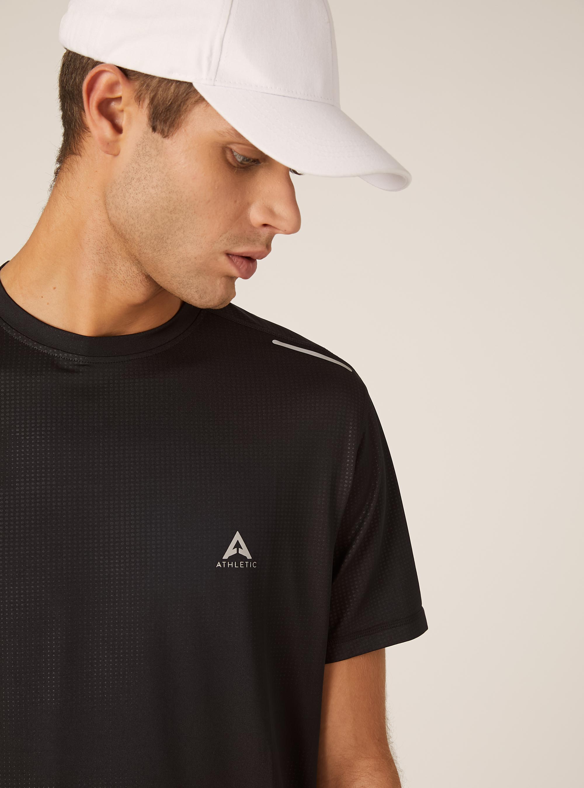 T-shirt Athletic capsule, BK1 BLACK