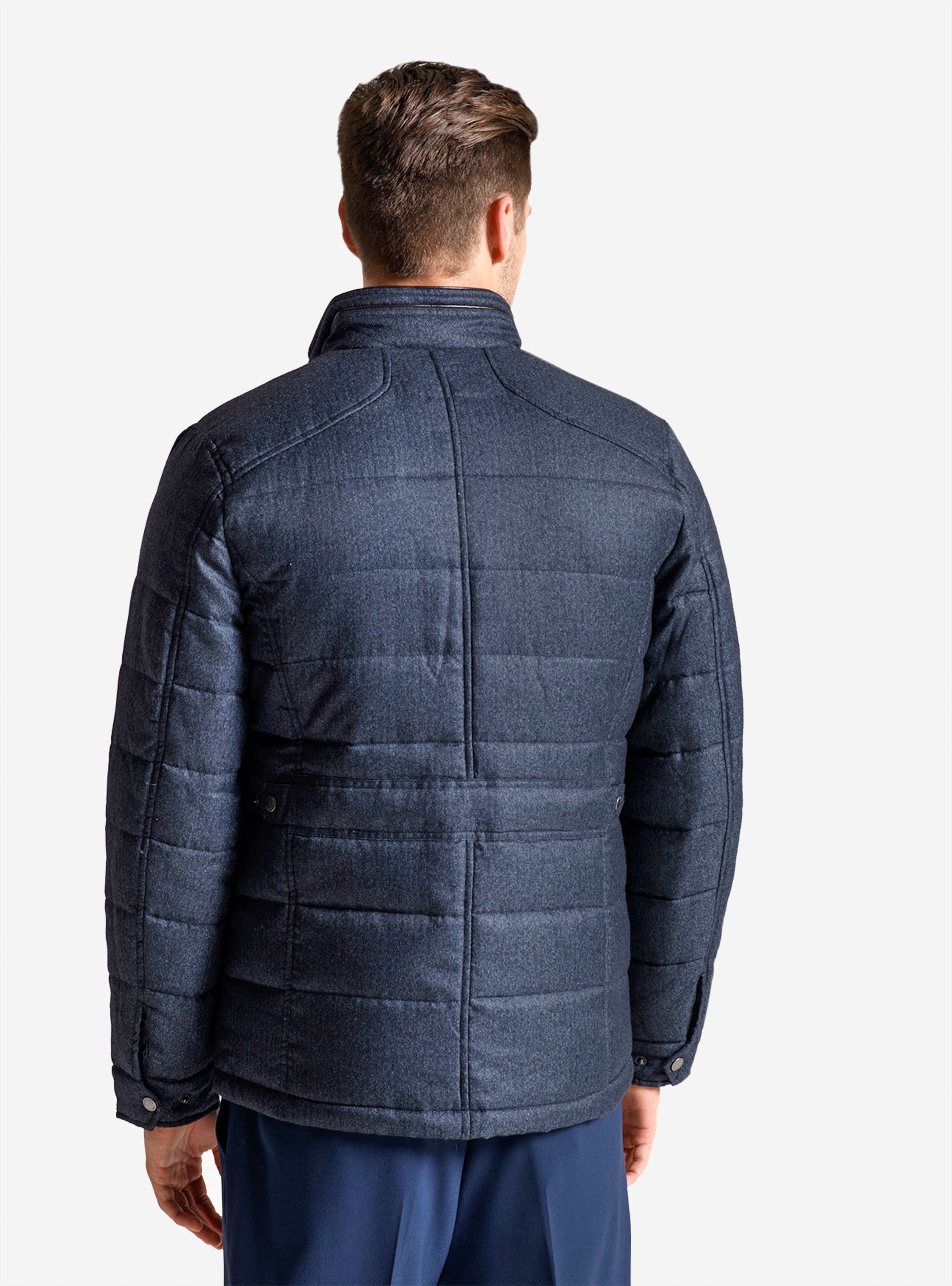 Giubbotto con gilet interno staccabile, BLU MARINO