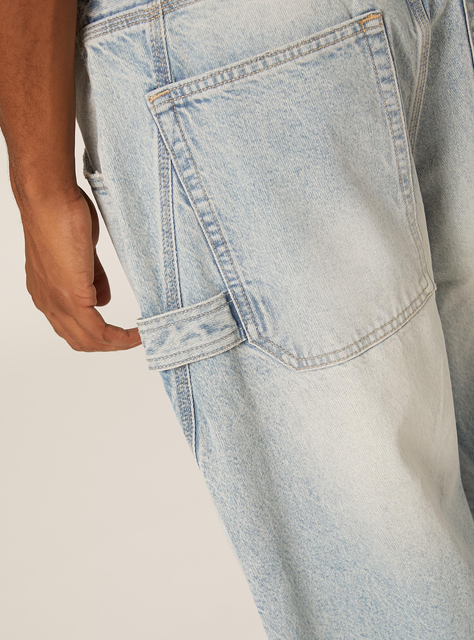 Jeans baloon, D007 LIGHT AZURE