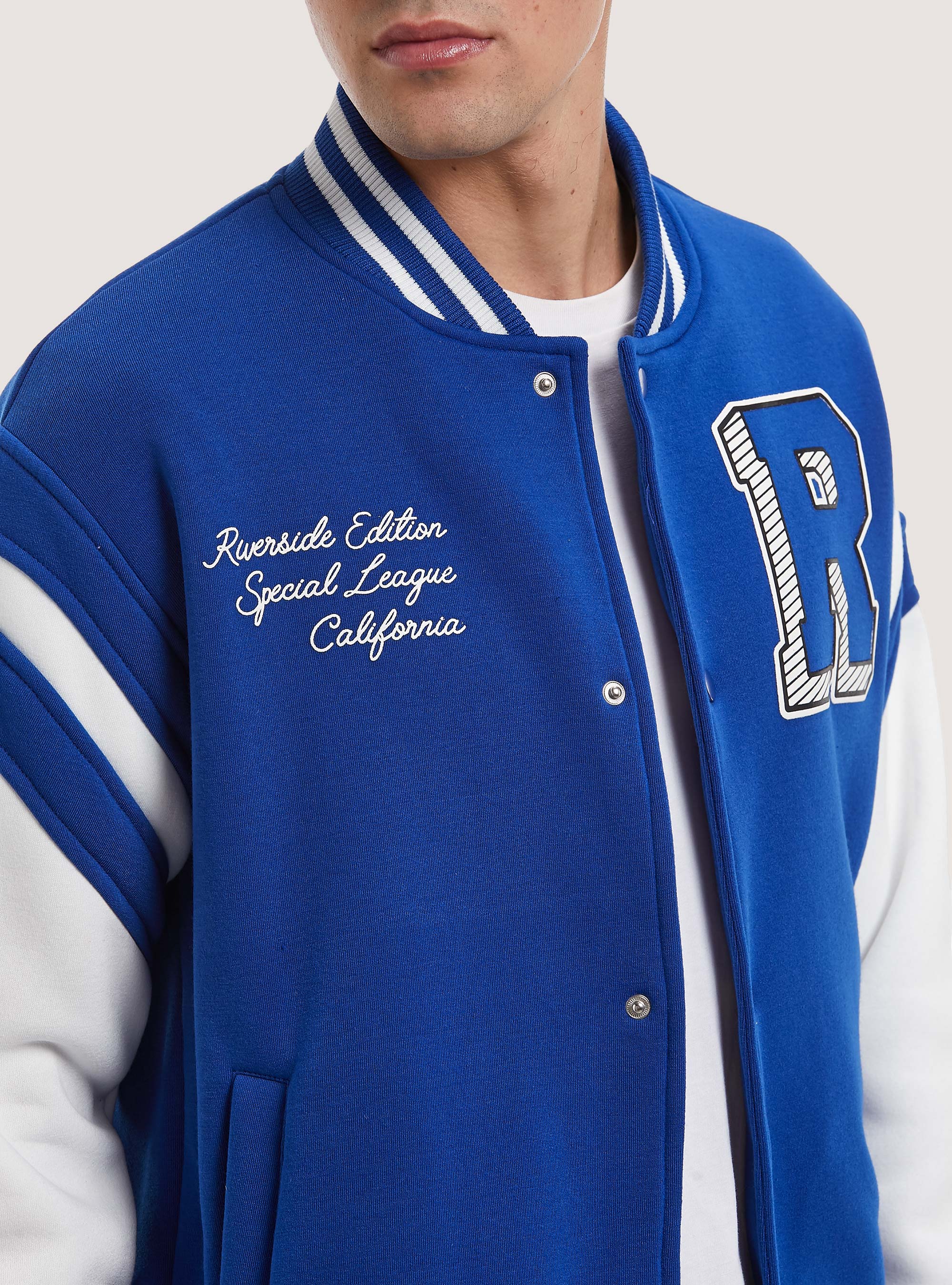 Bomber college con stampa, RY2 ROYALE MEDIUM