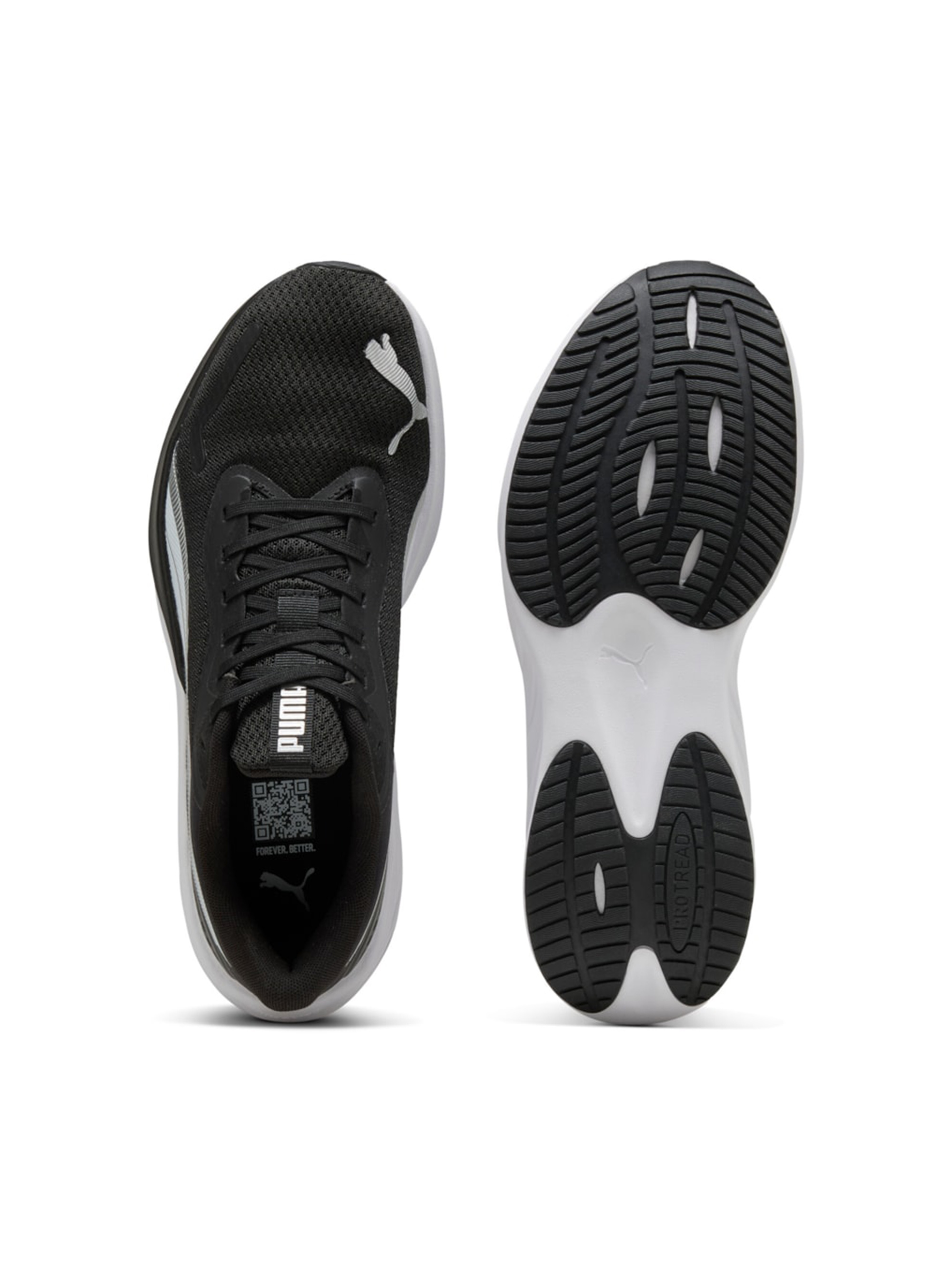 Puma Pounce lite shoes, BLACK/WHITE