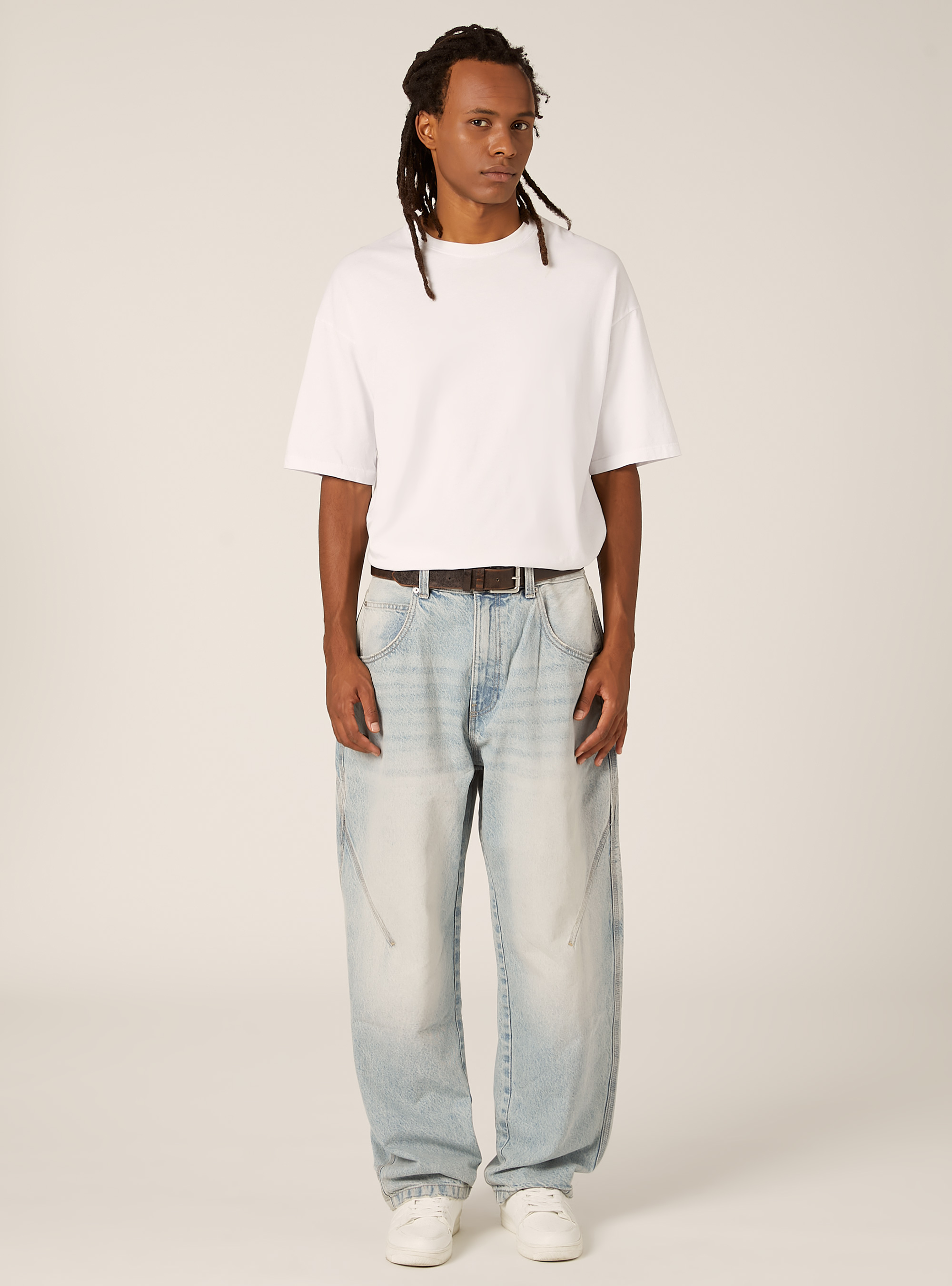 Jeans baloon, D007 LIGHT AZURE