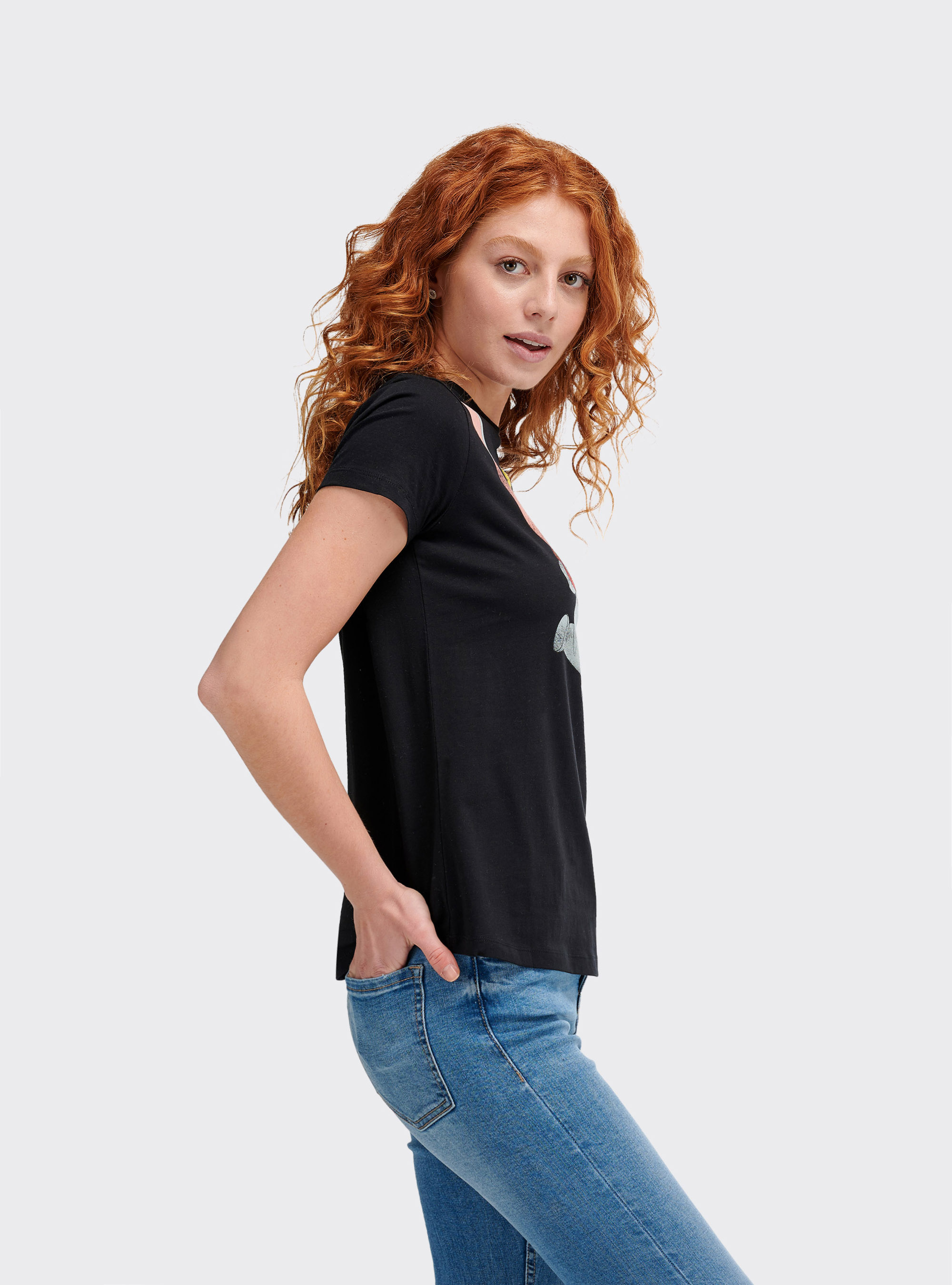 Maglietta Dumbo x Alcott, NERO