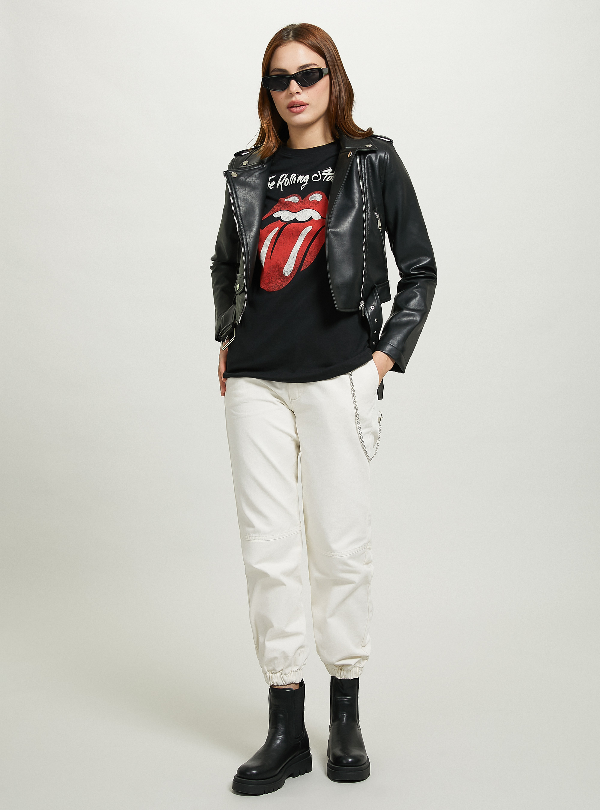 Rolling Stones / Alcott T-shirt, BK1 BLACK