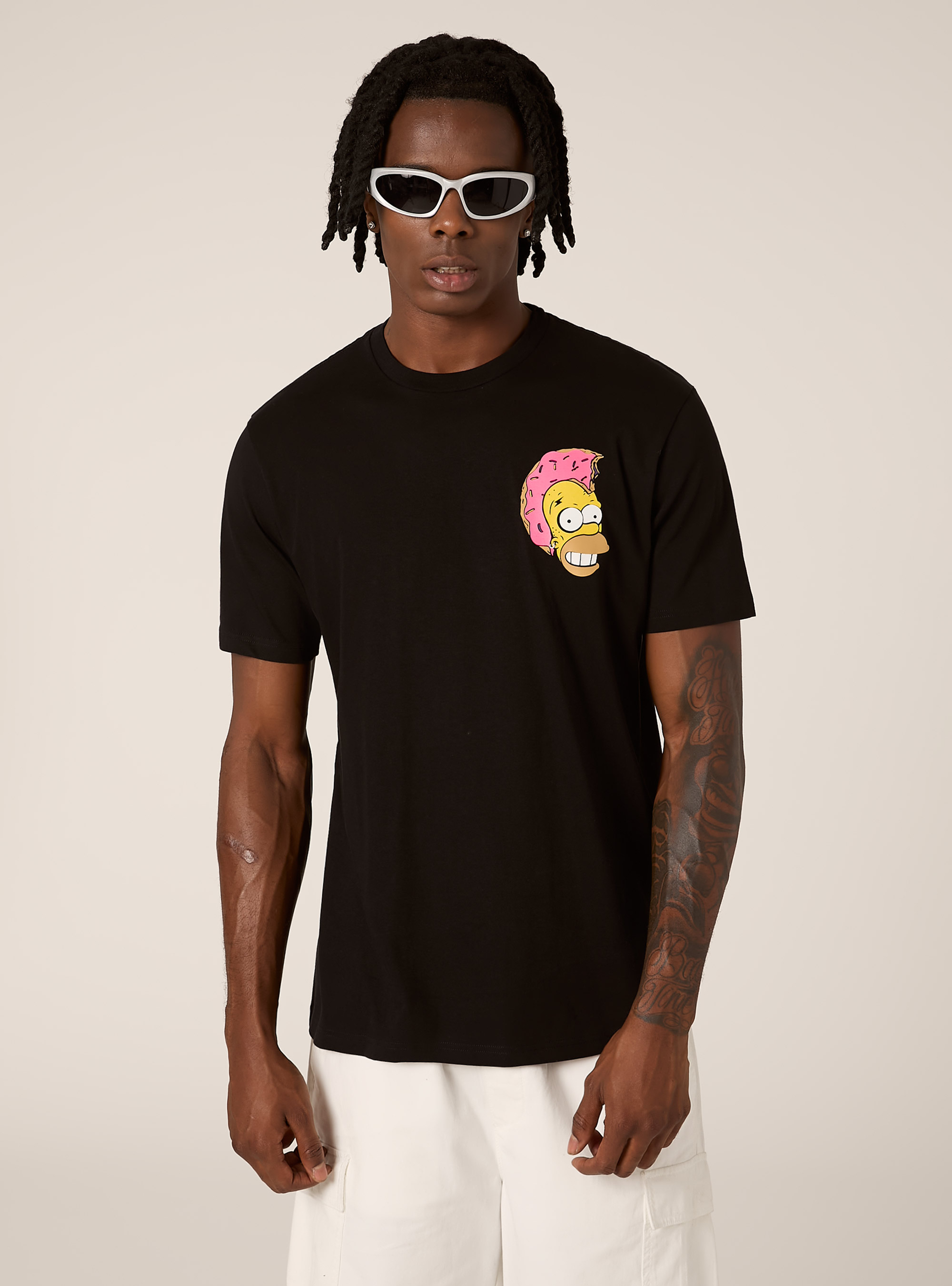 Maglietta The Simpson / Alcott, NERO