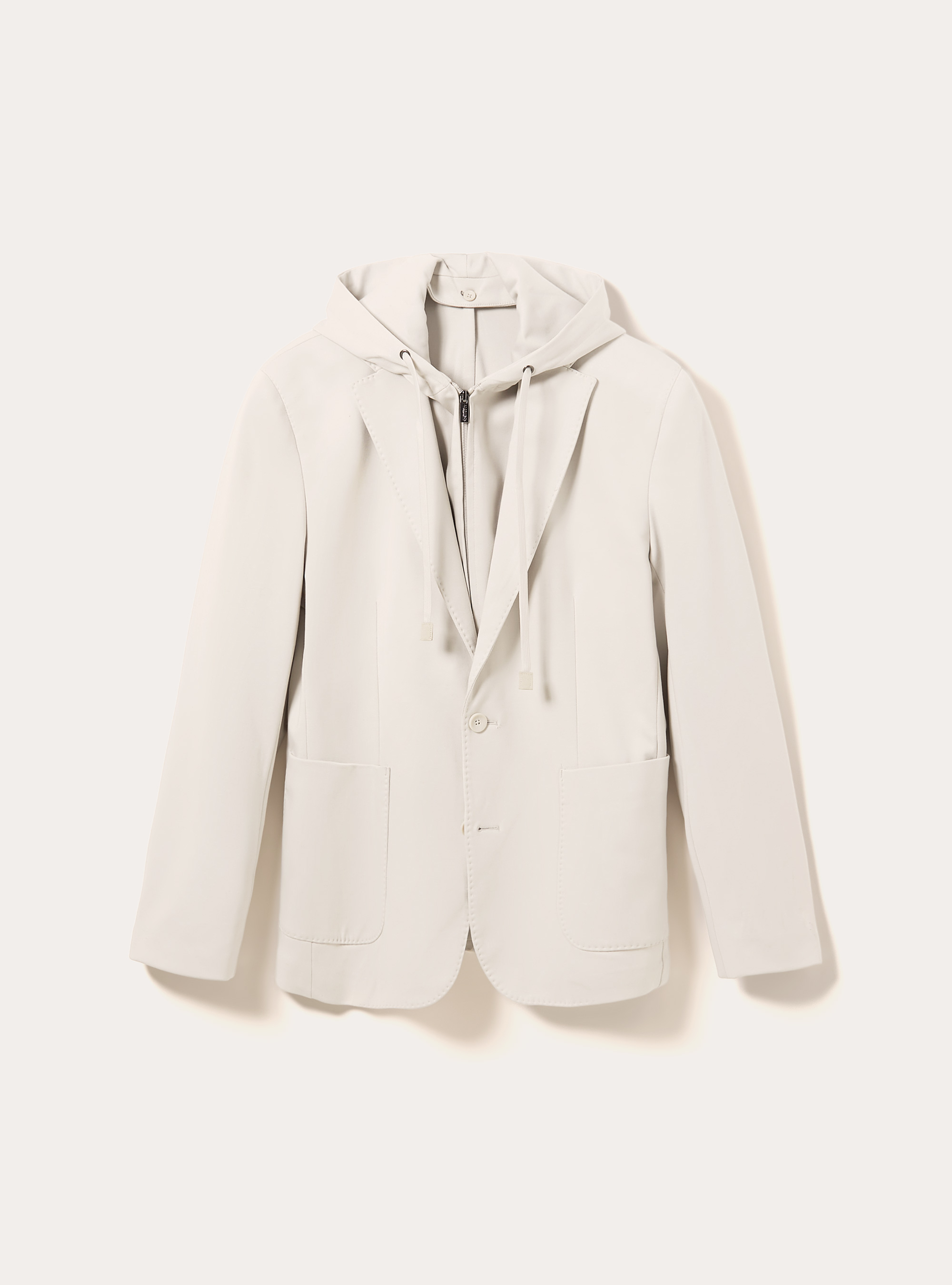 Giacca con cappuccio removibile, CR3 CREAM LIGHT