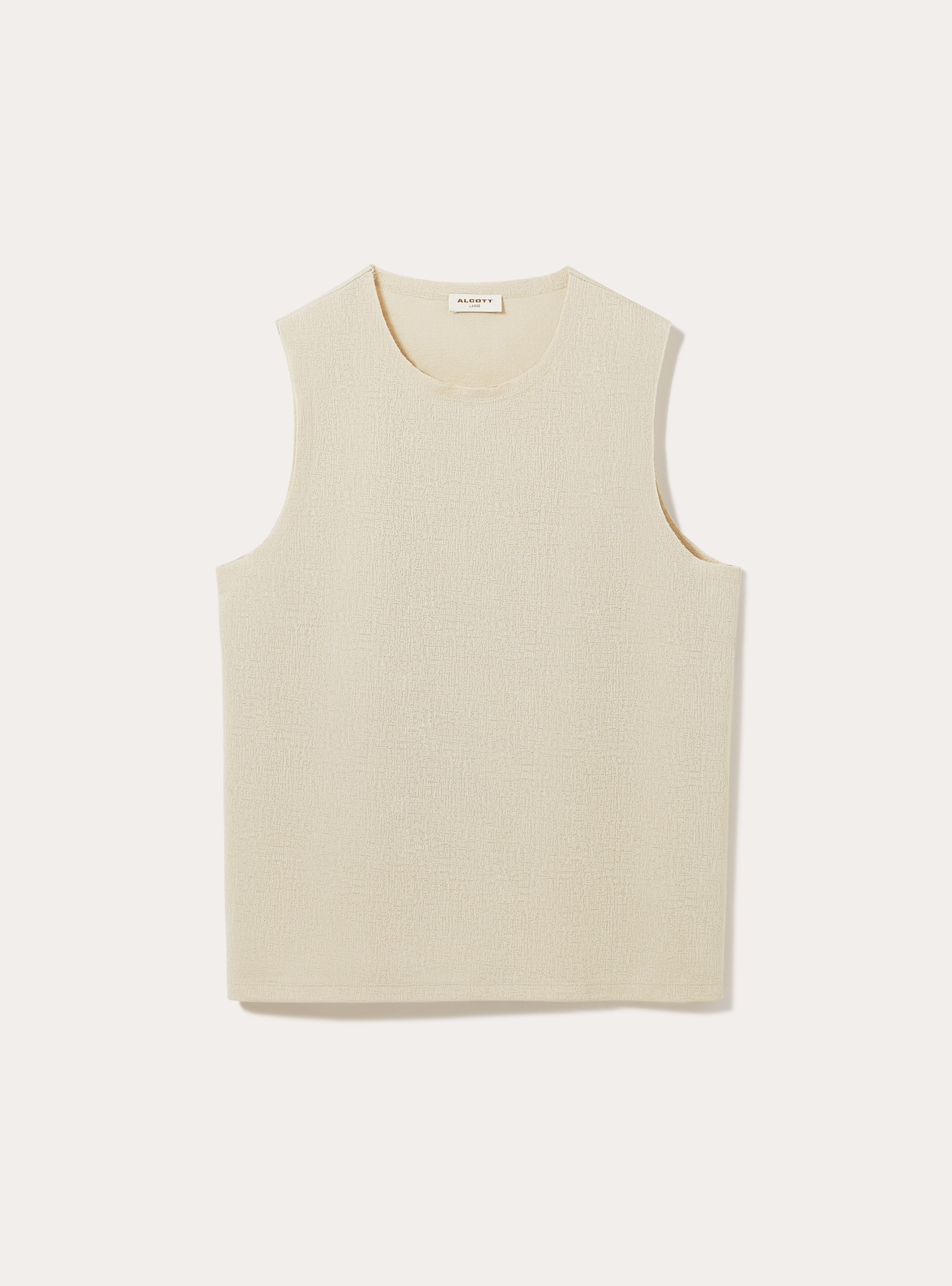 Débardeur texturé, CR3 CREAM LIGHT