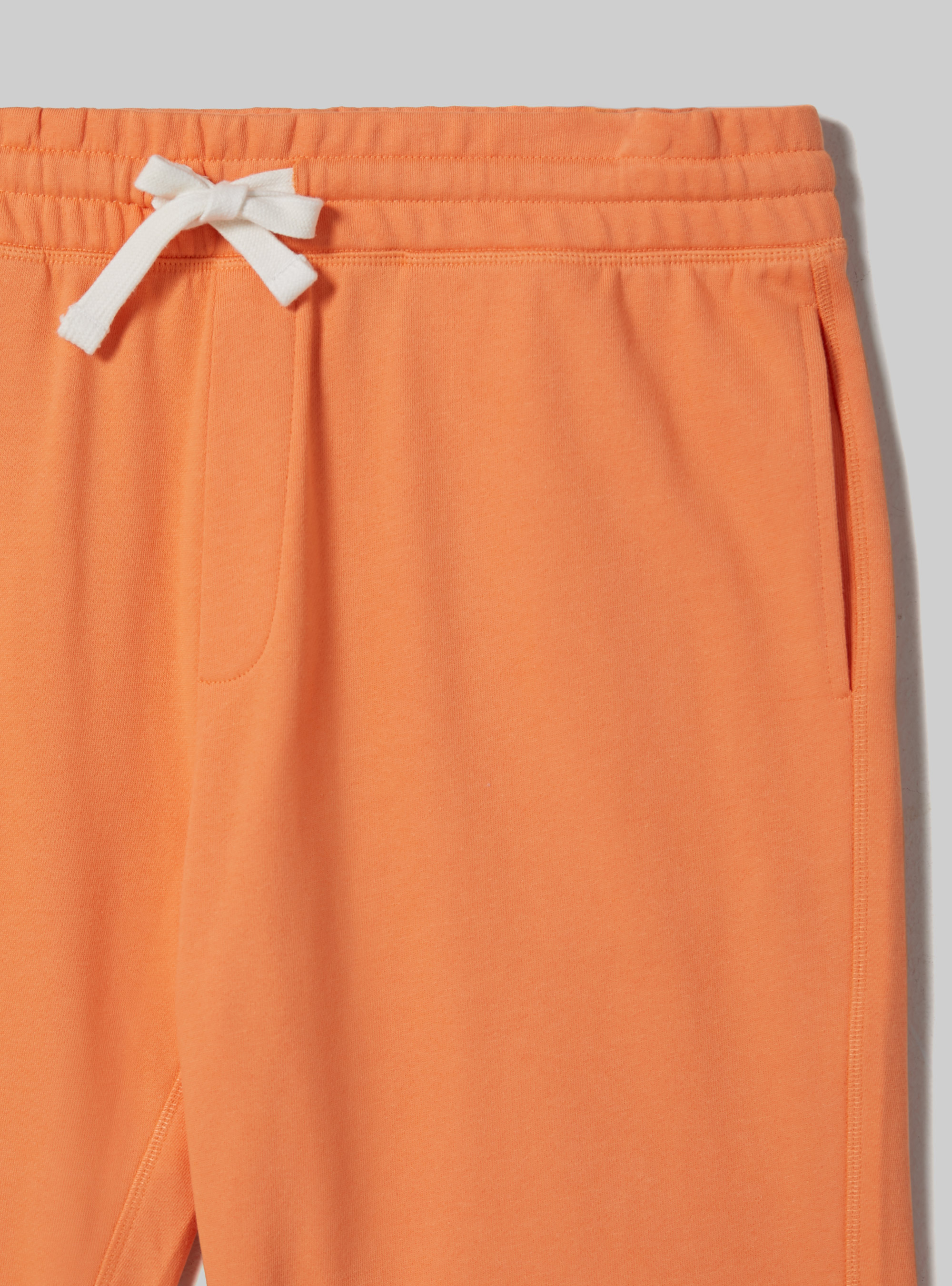 Cotton jogger bermuda shorts, OR3 ORANGE LIGHT