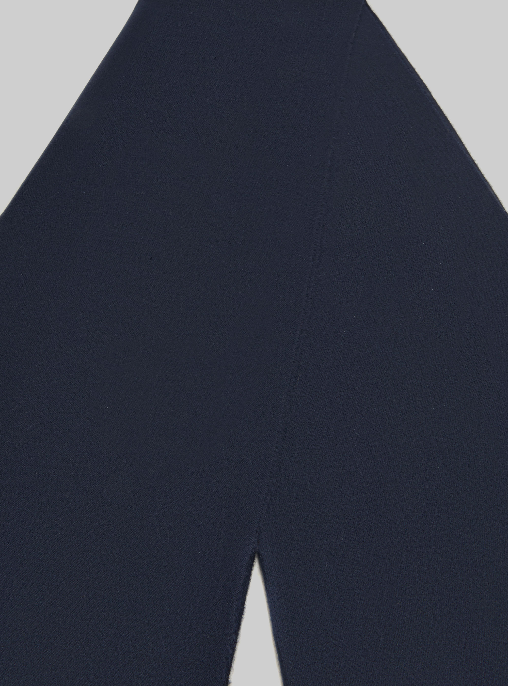 &Eacute;charpe unie avec franges, NA2 NAVY MEDIUM