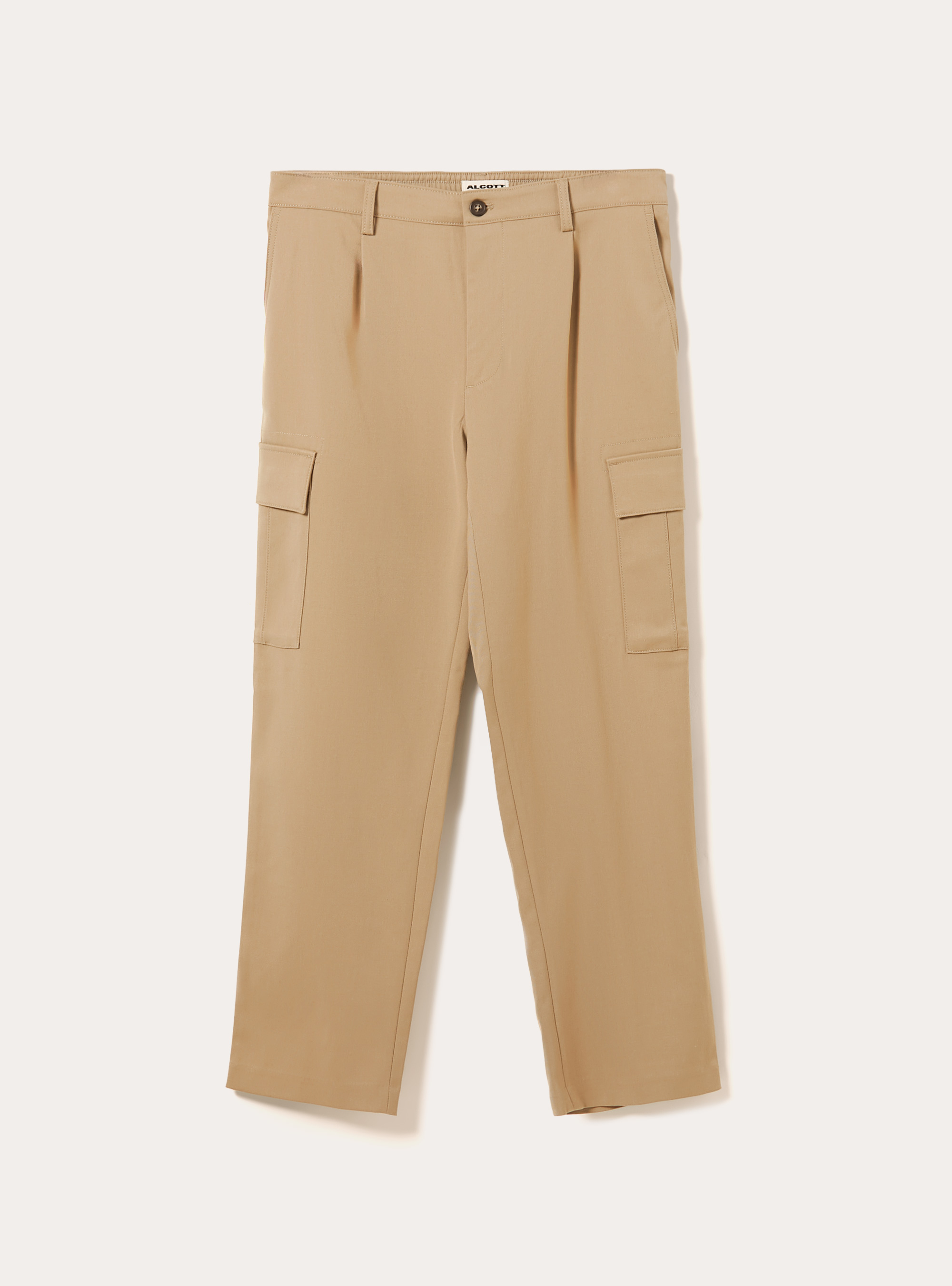 Pantaloni con tasconi e una pince, BG2 BEIGE MEDIUM