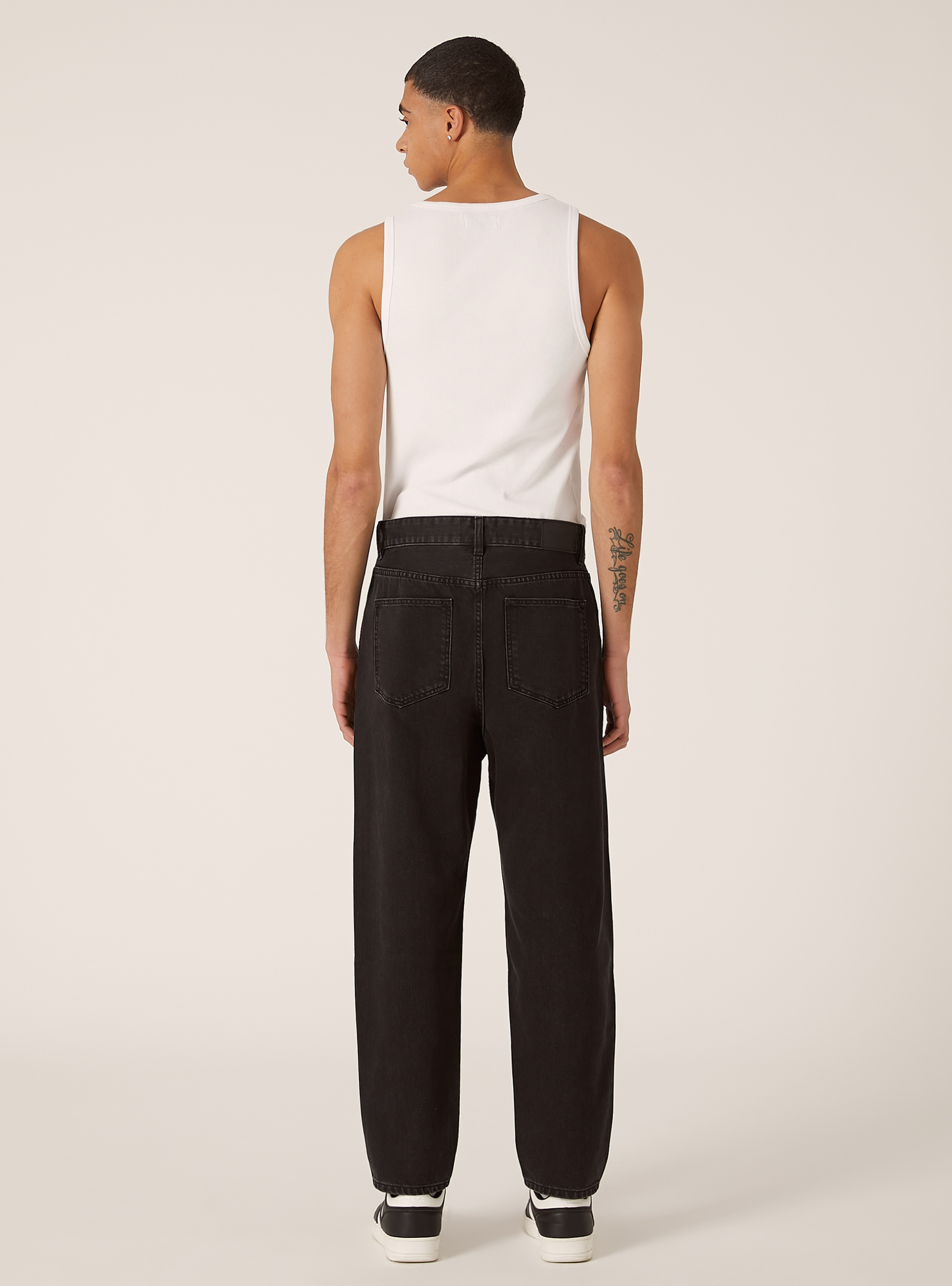 Jeans loose fit, D000 BLACK