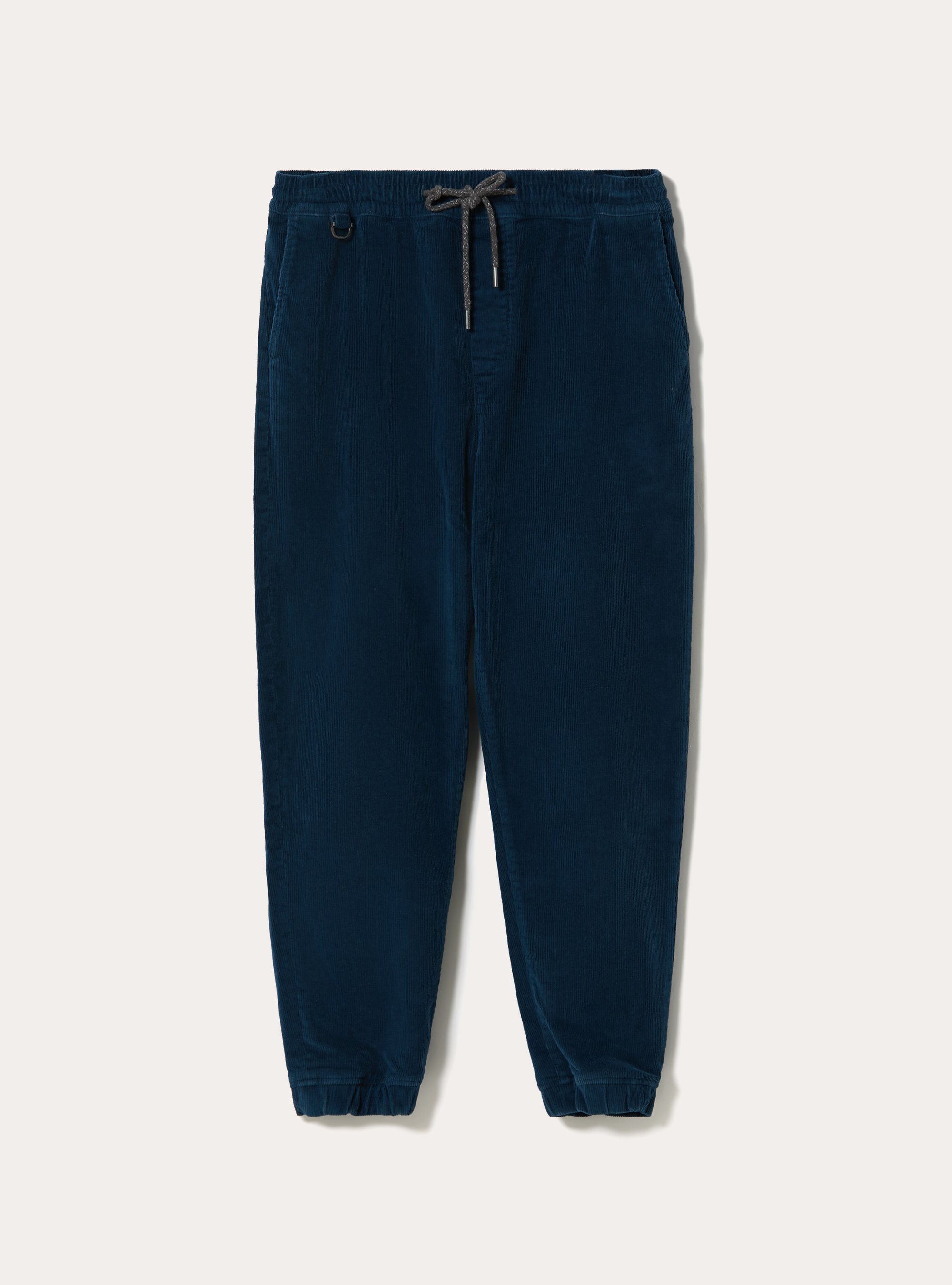 Ribbed velvet joggers, OB2 BLUE OIL MED.