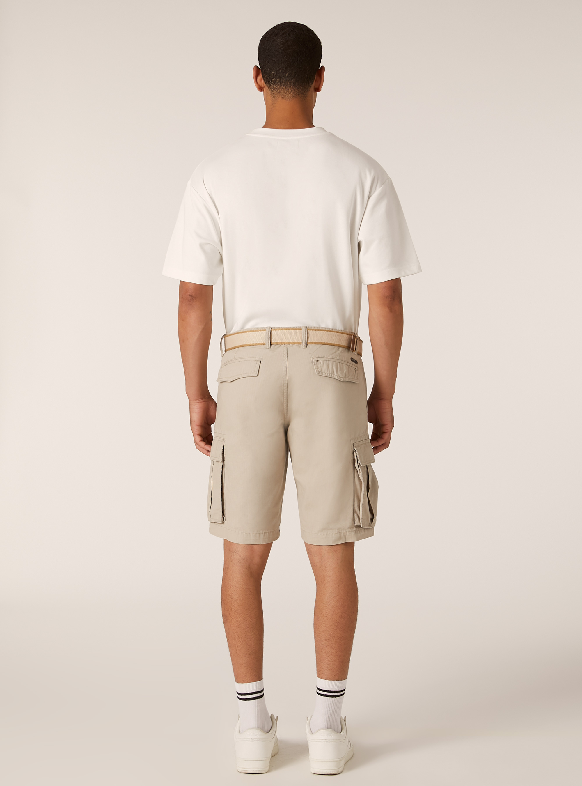 Ripstop cargo bermuda shorts, SA2 SAND MEDIUM