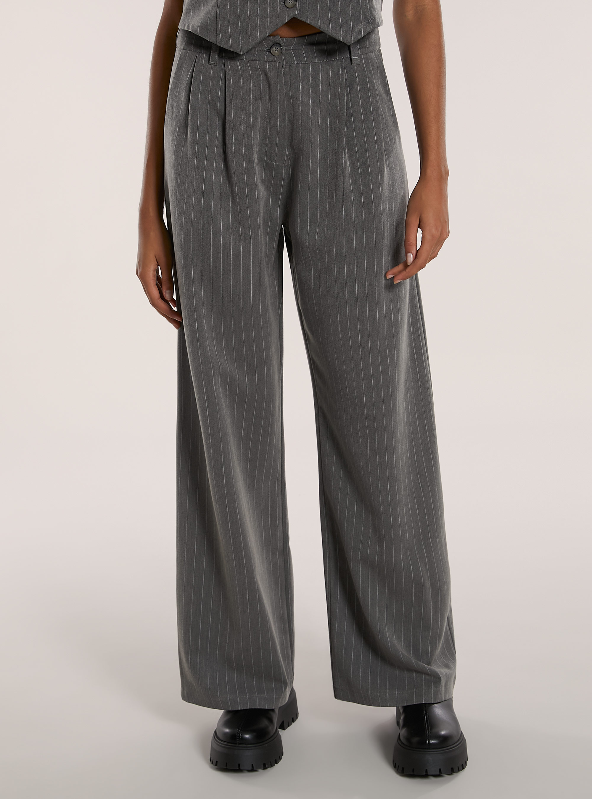 Pantaloni gessato, MULTICOLOR