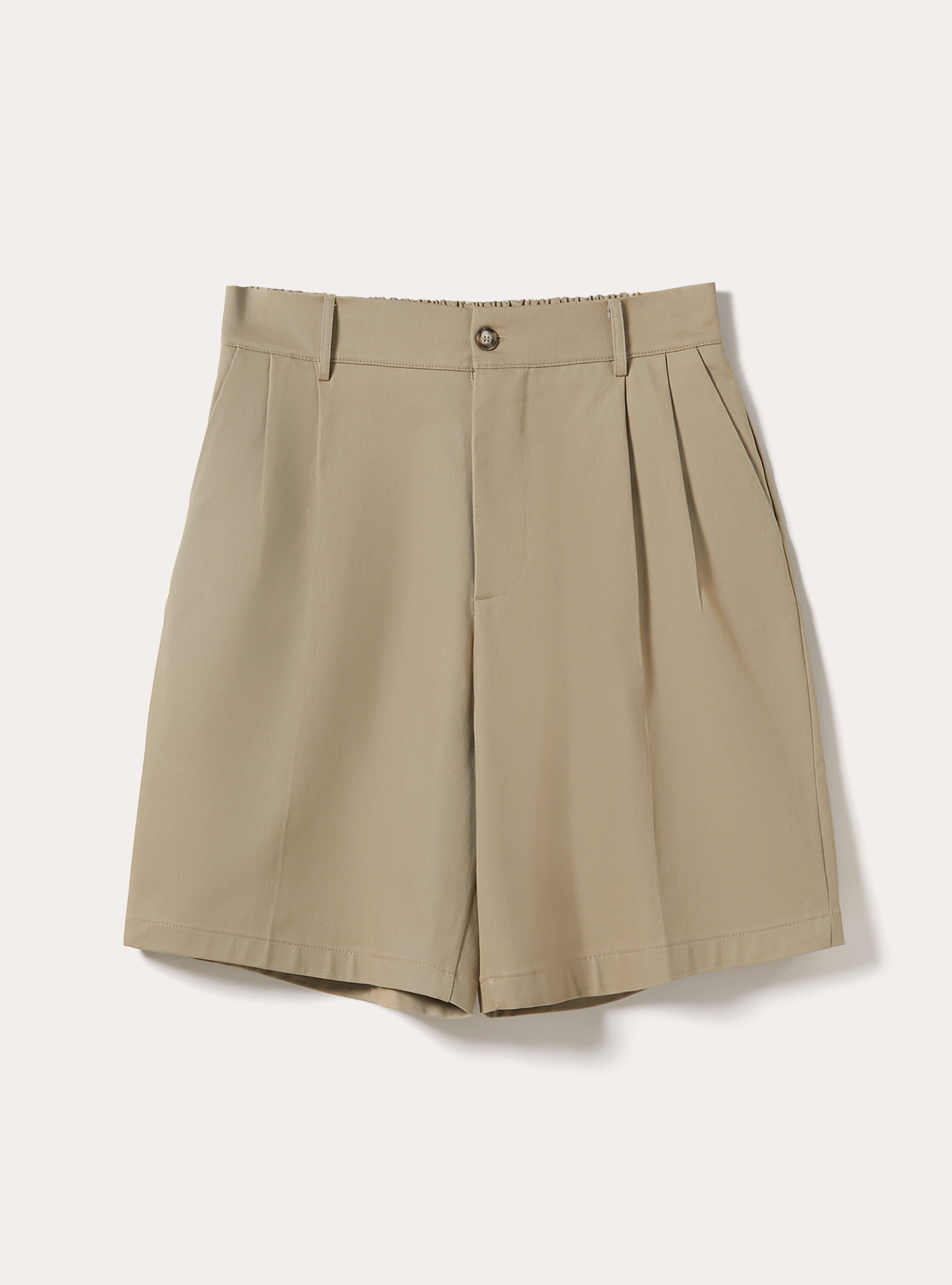 Bermuda Sartorial Baggy Fit, BG2 BEIGE MEDIUM