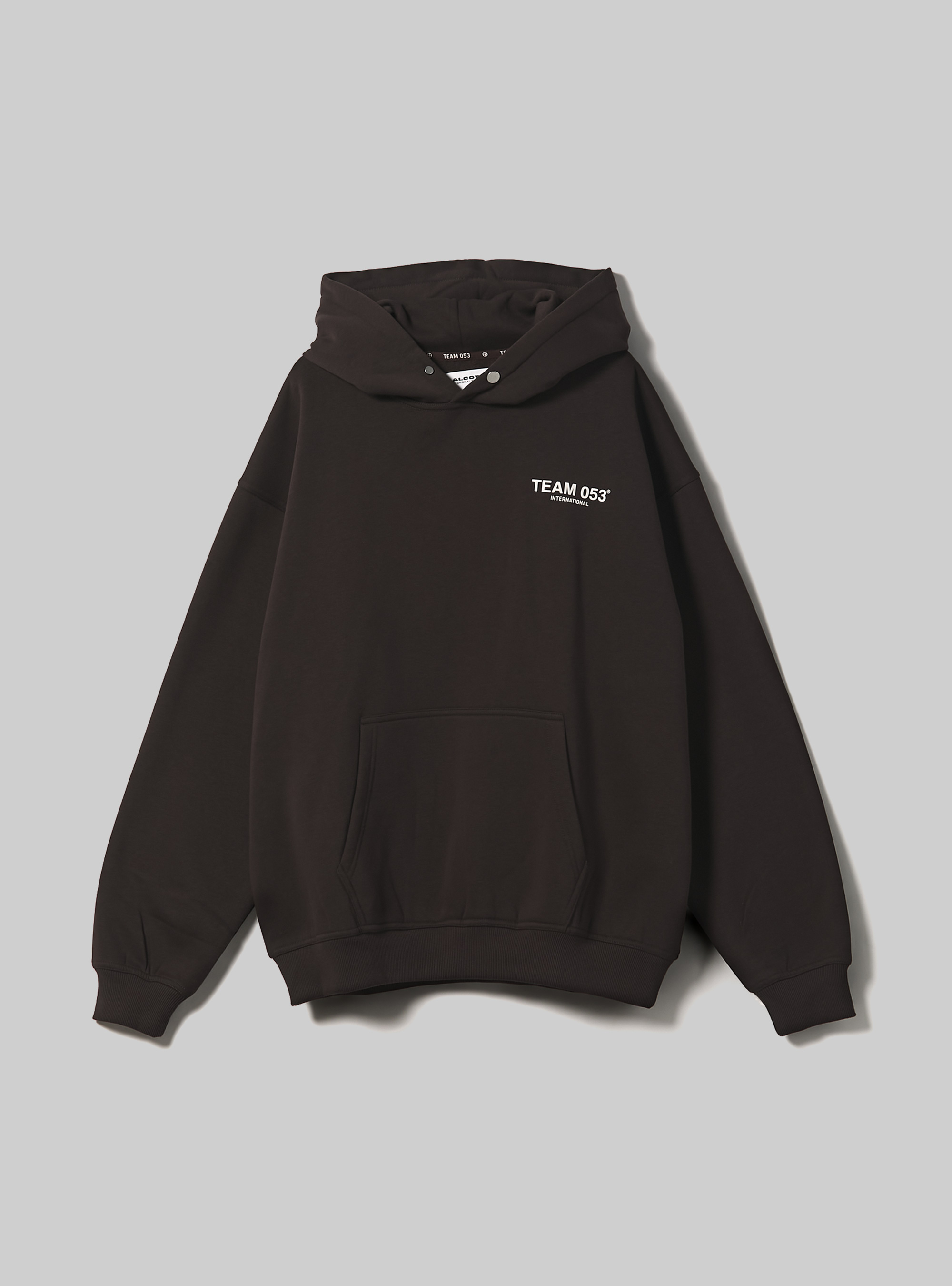 Sudadera con estampado Team 053, BR1 BROWN DARK