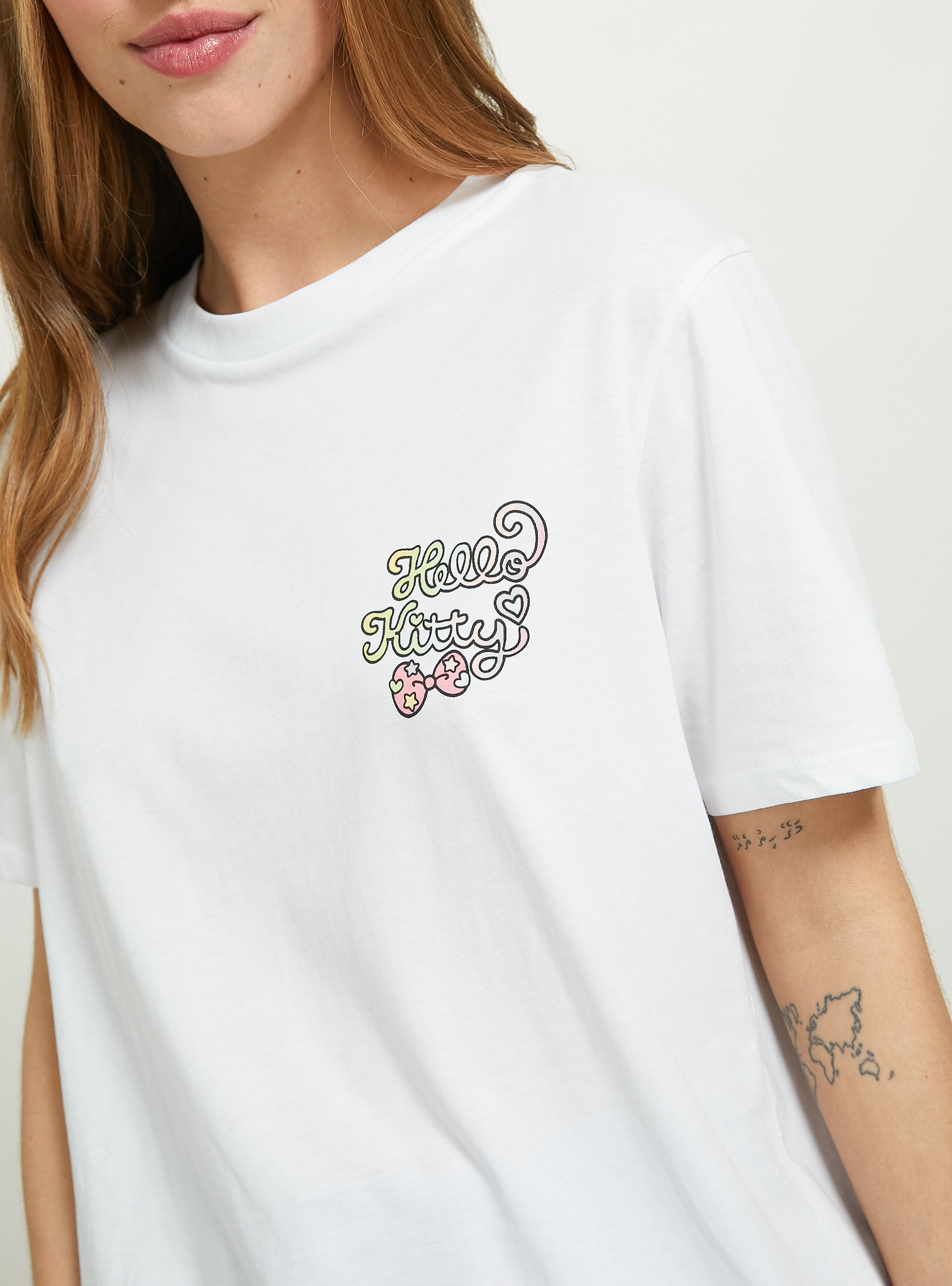 T-shirt Hello Kitty / Alcott, WH3 WHITE