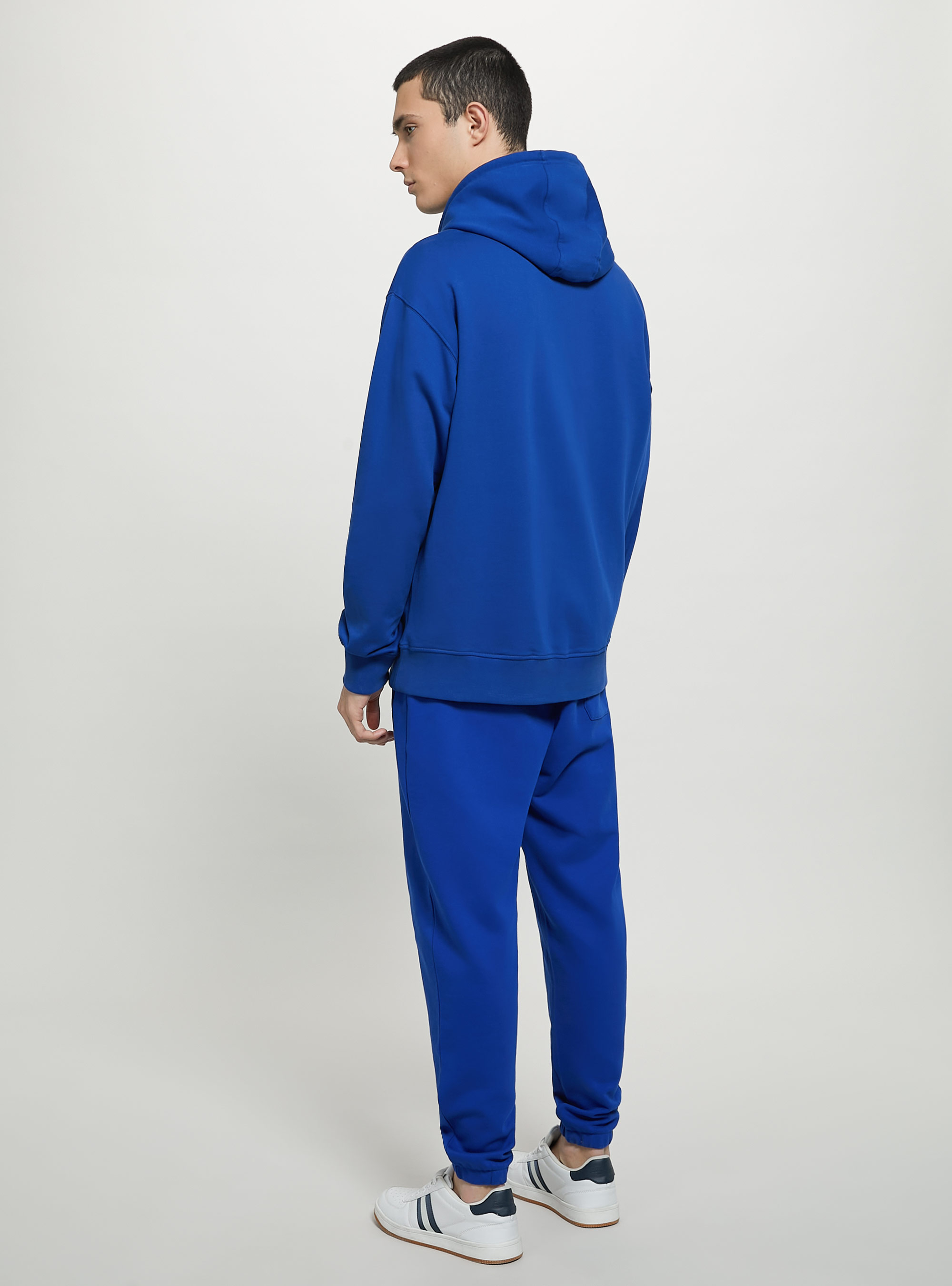 Sudadera con capucha y bolsillo tipo saco, RY1 ROYALE DARK