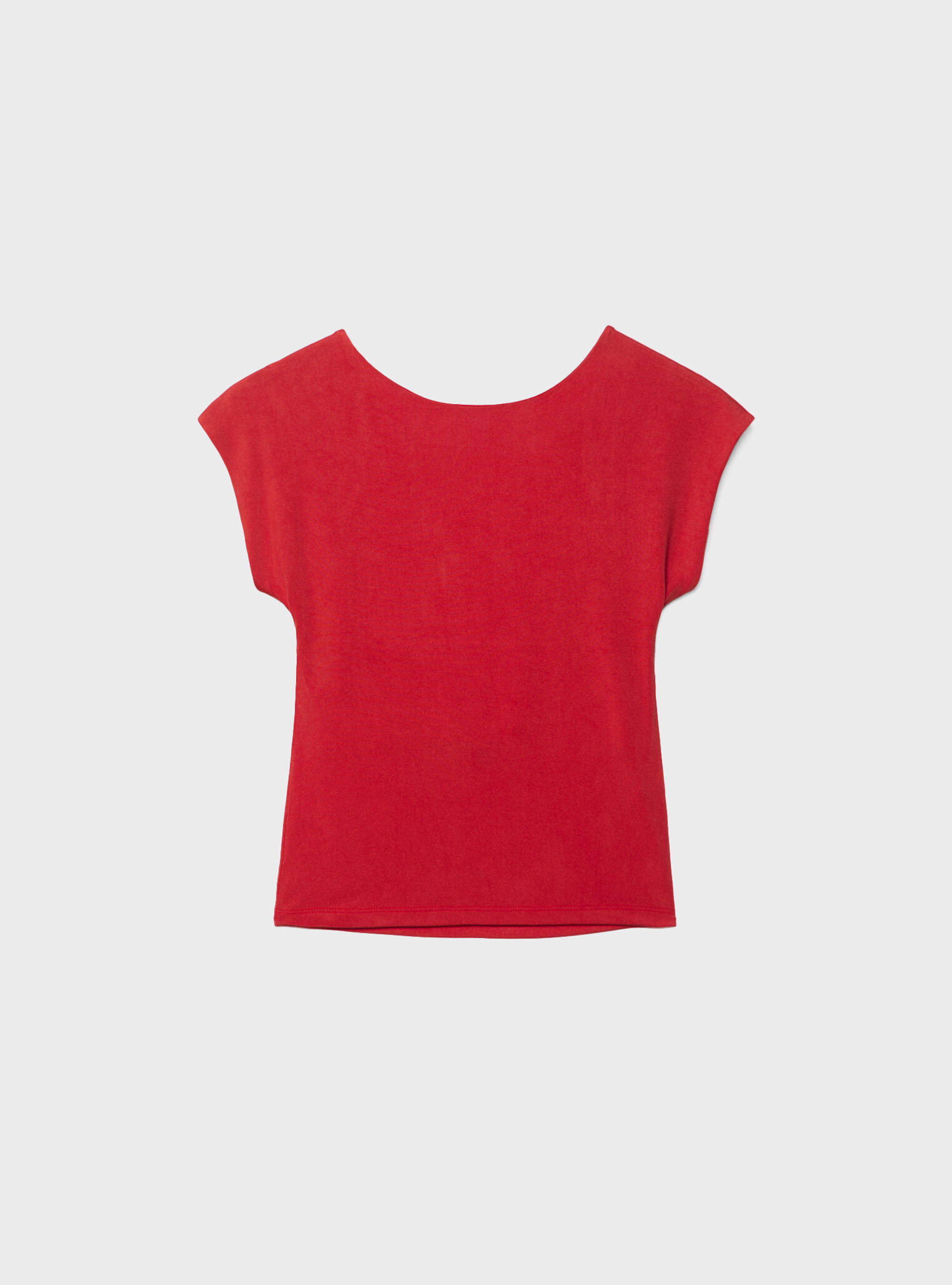 T-shirt with open back, RD2 RED MEDIUM