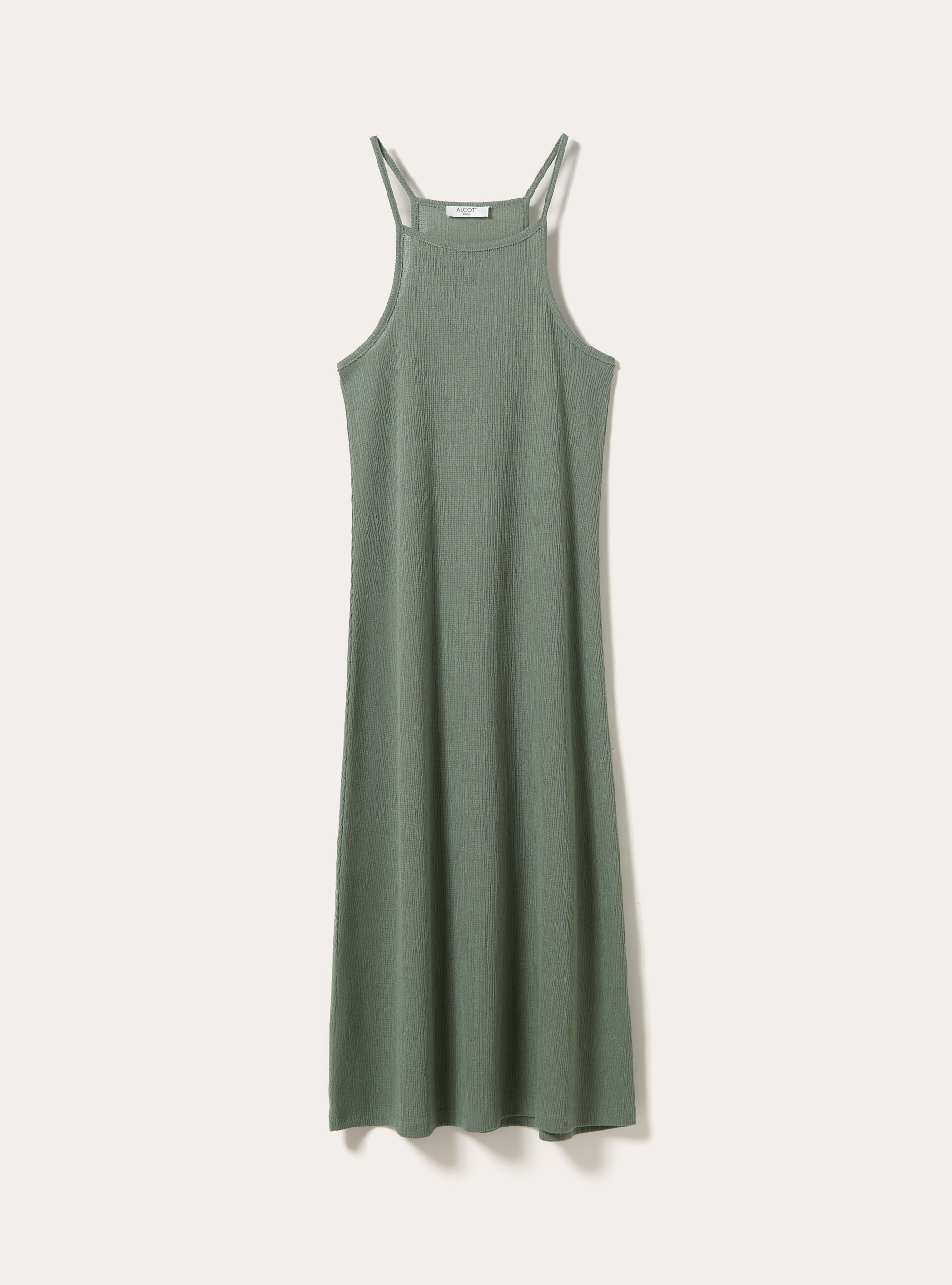 Halter Neck Midi Dress, KY2 KAKY MEDIUM