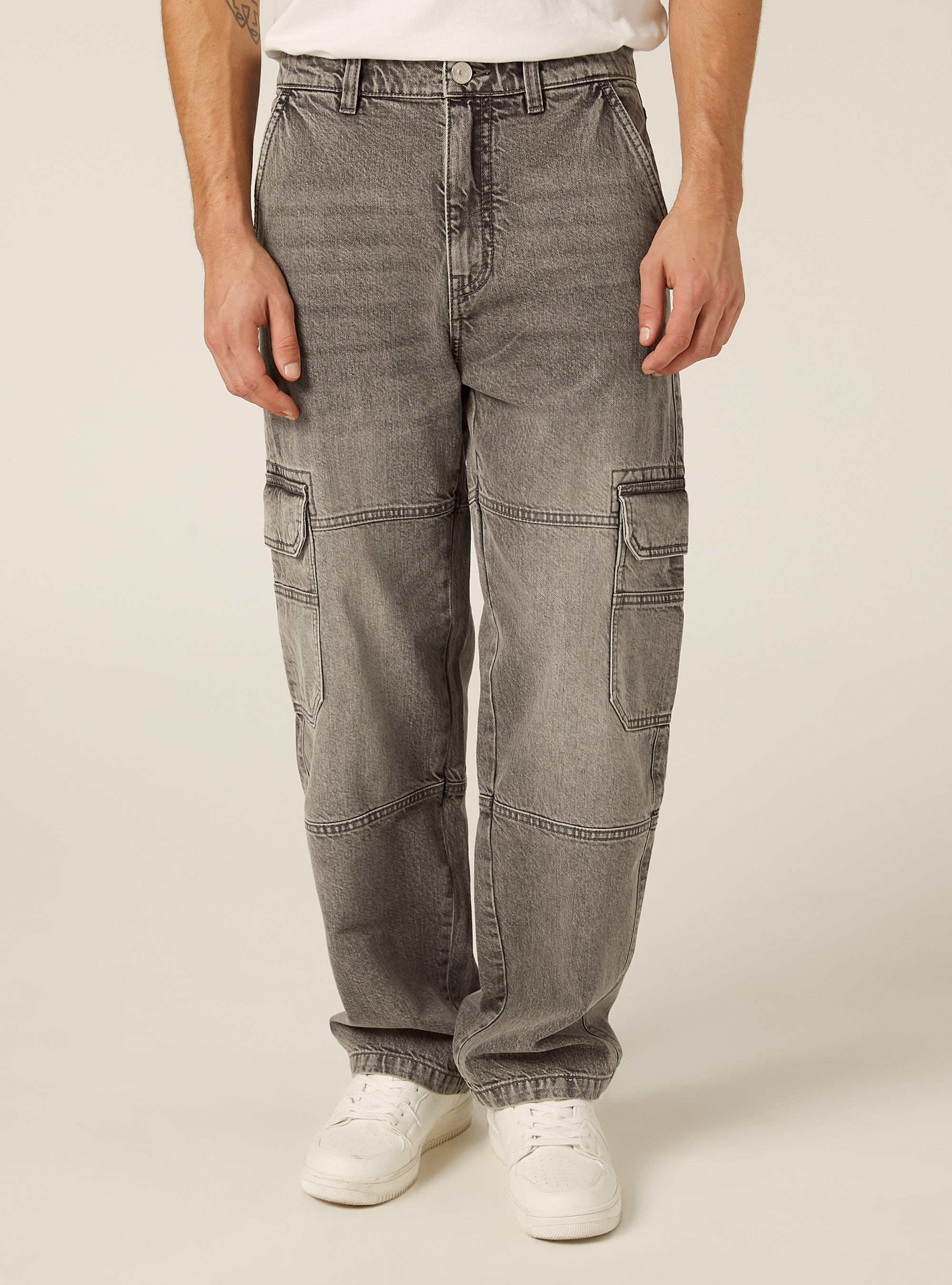 Cargo jeans, D00G GREY