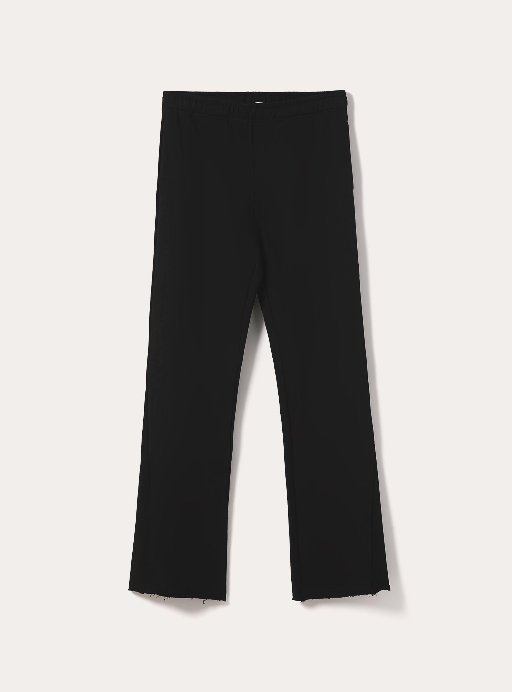 Pantalone in felpa flare fit, BK1 BLACK