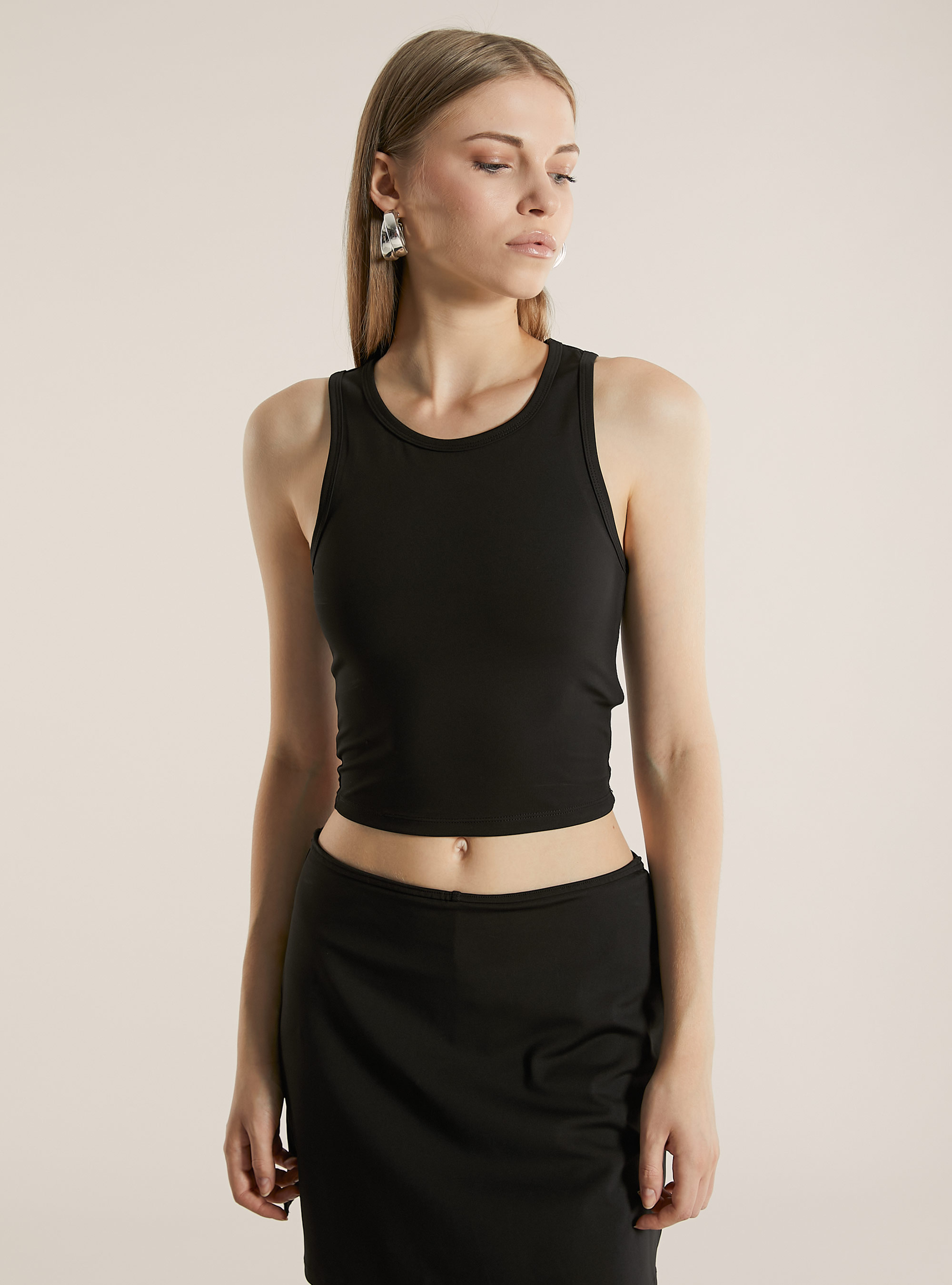 D&eacute;bardeur stretch actif, BK1 BLACK