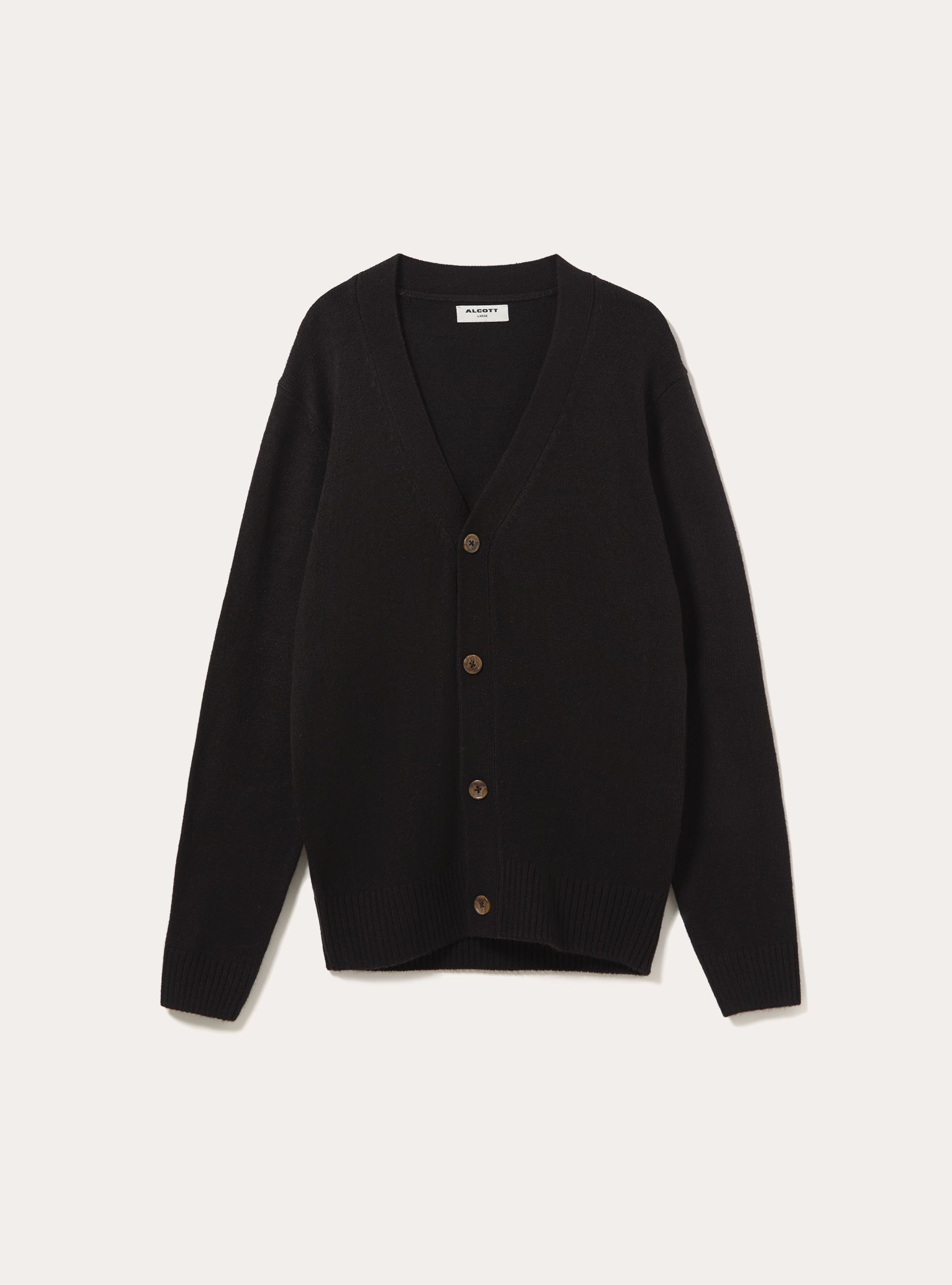 Cardigan  regular fit, BK1 BLACK