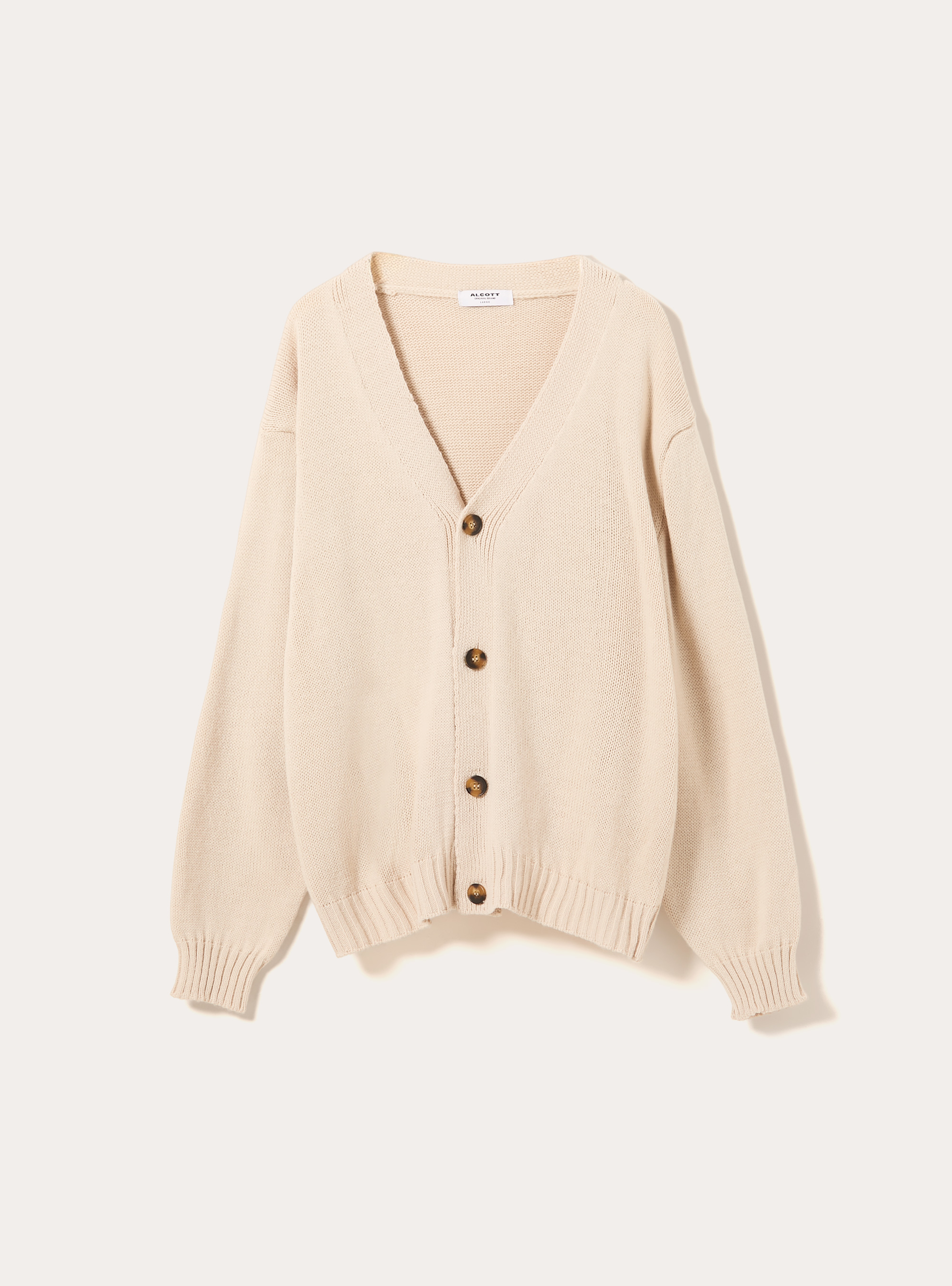 Cárdigan de punto, BG2 BEIGE MEDIUM