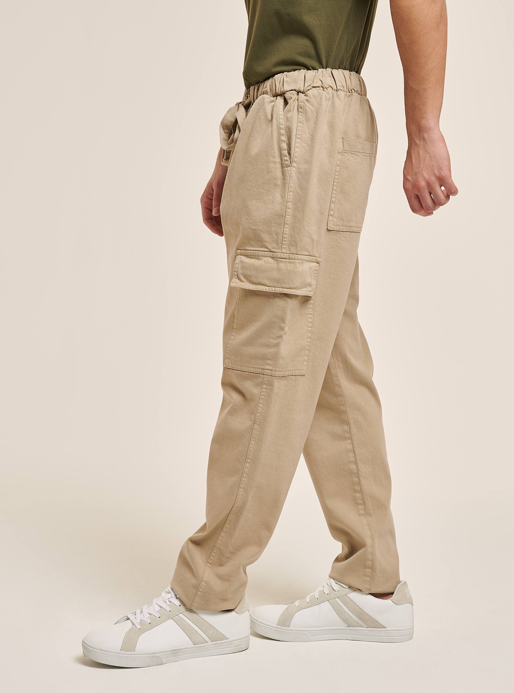 Hose mit elastischem Bund, C1150 SAND