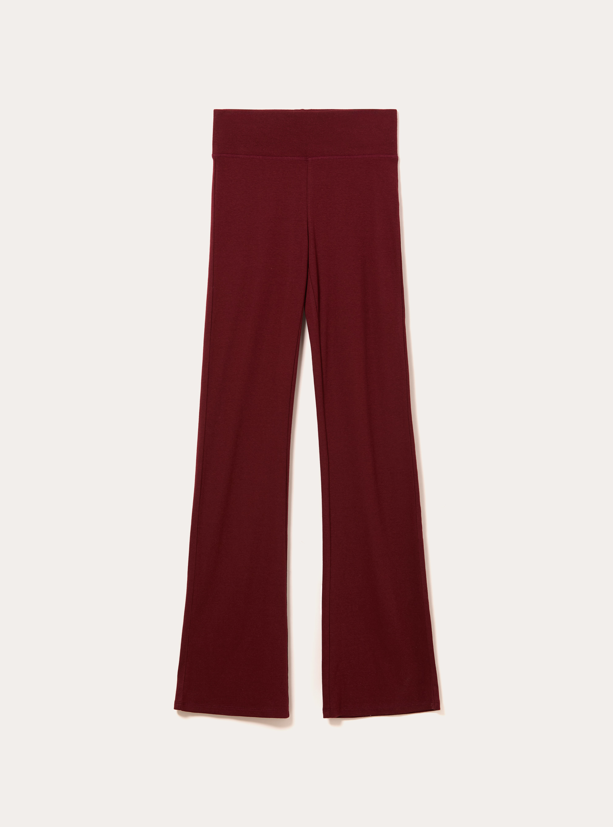 Flared leggings, BO1 BORDEAUX DARK