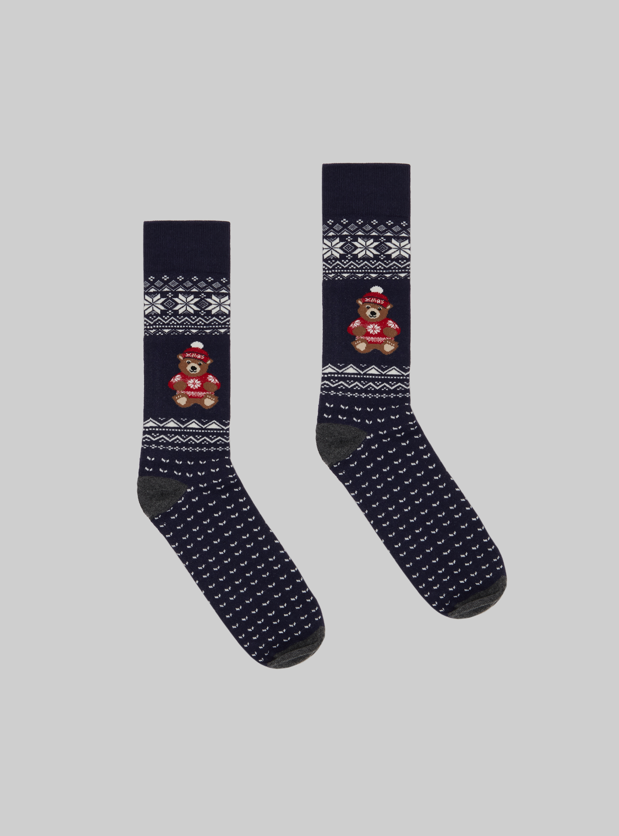 Set of 3 pairs of Christmas socks, XMAS