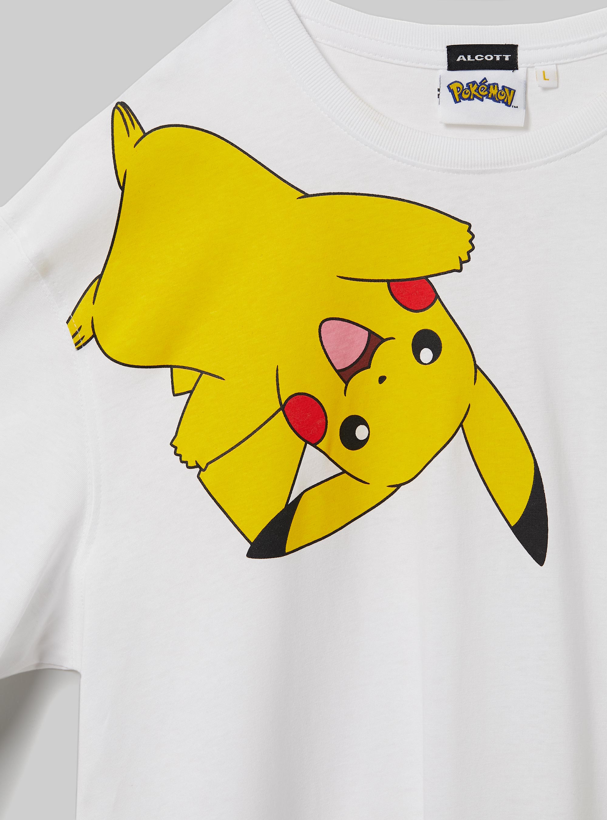 Pokémon / Alcott T-shirt, WH1 OFF WHITE