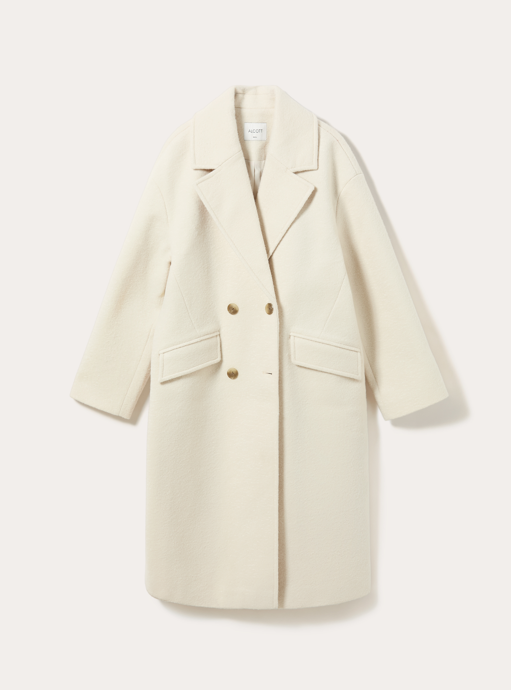 Cappotto over doppiopetto, WH2 WHITE