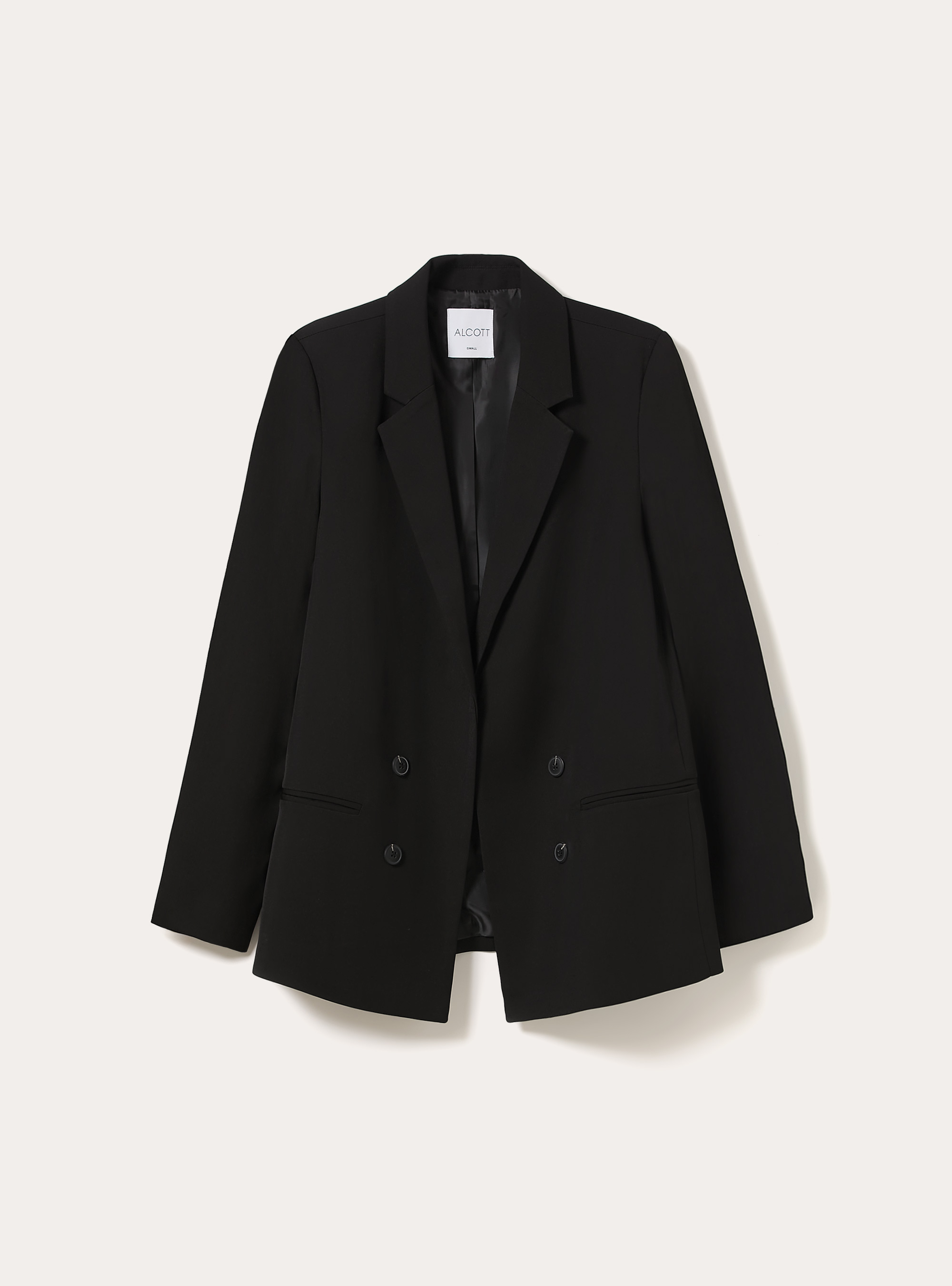Double-breasted blazer, BK1 BLACK
