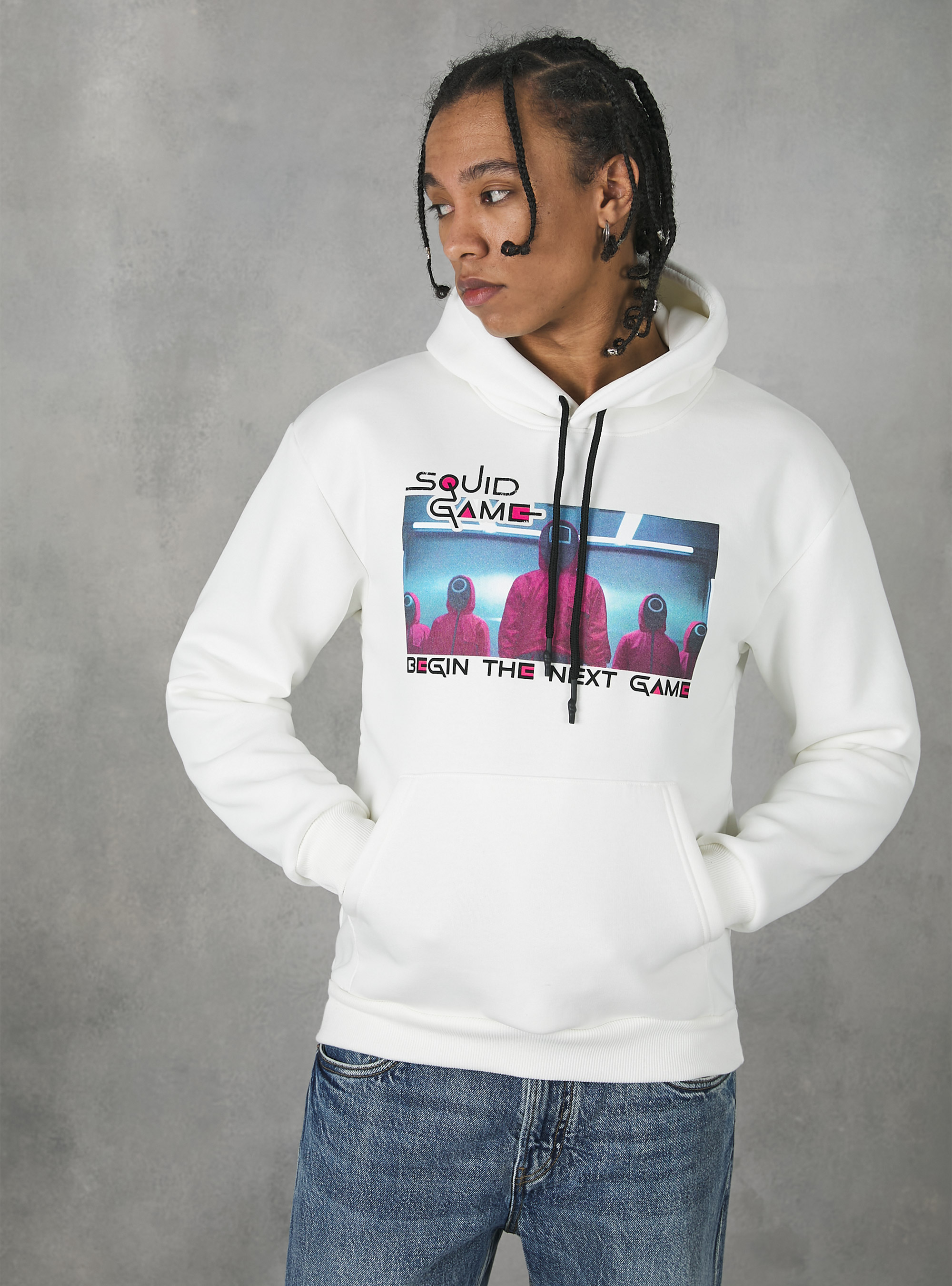 Sudadera Squid Game / Alcott, WH2 WHITE