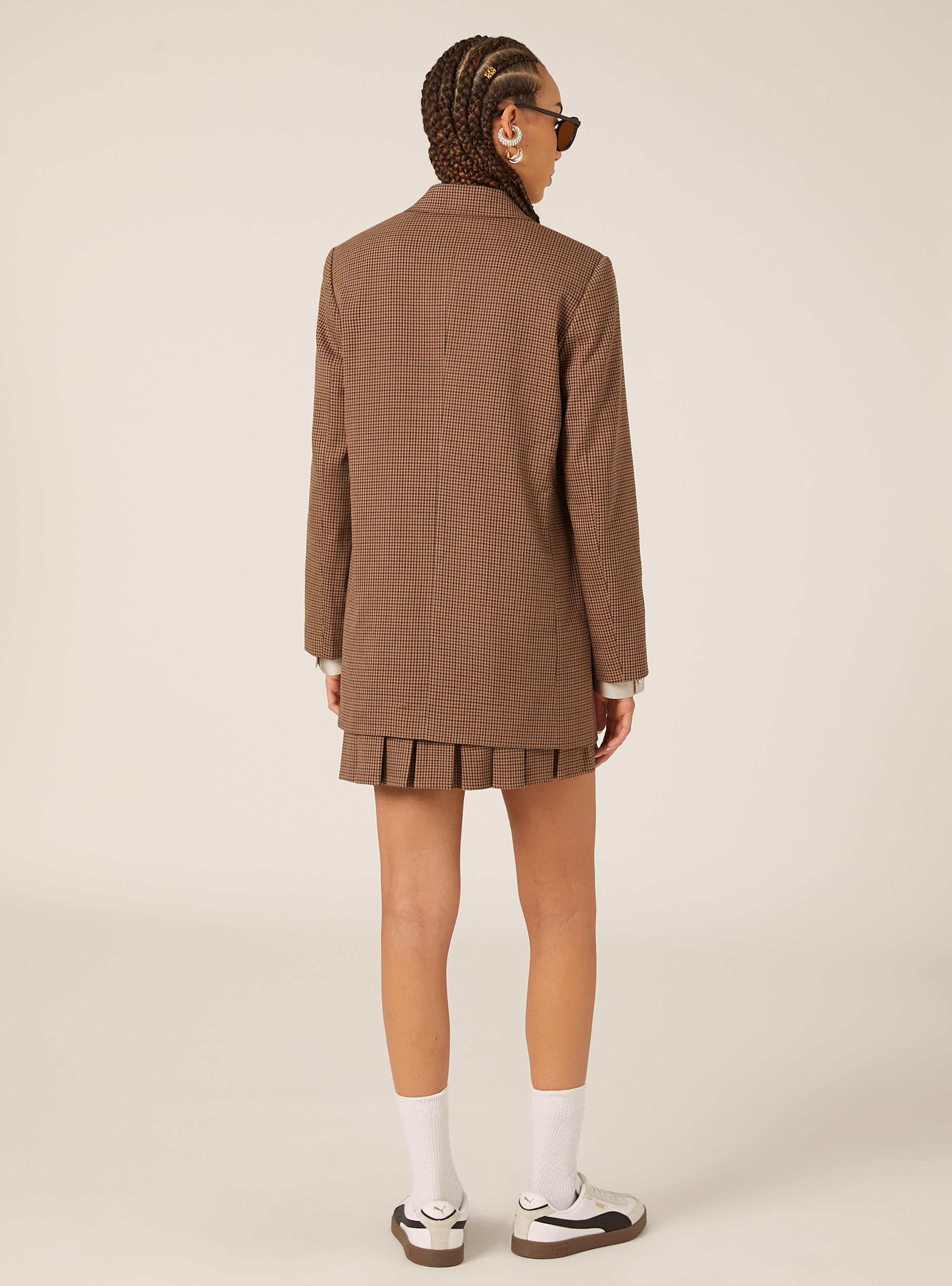 Patterned blazer, BG1 BEIGE DARK