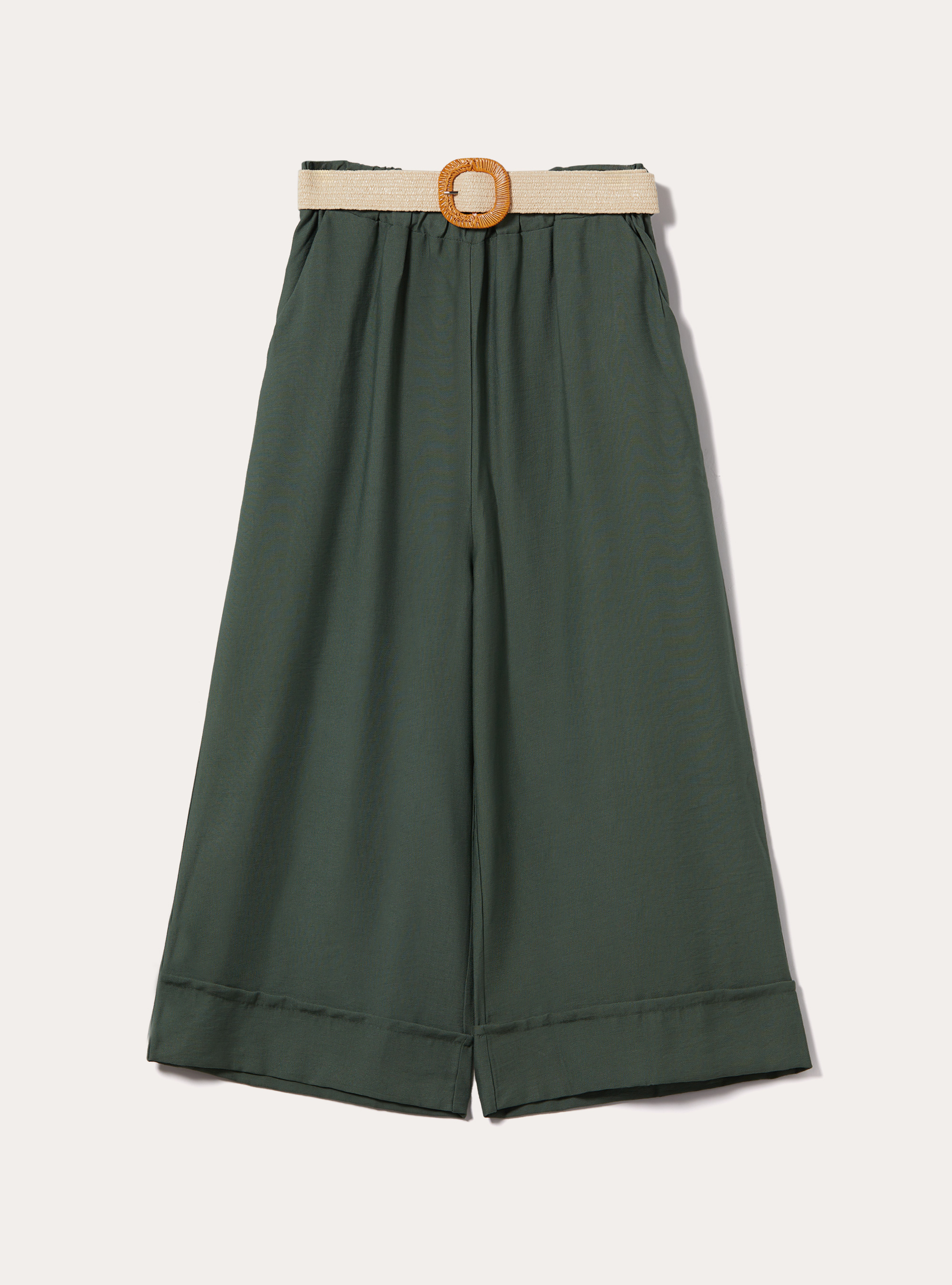 Leichte Hose mit Gürtel, KY2 KAKY MEDIUM