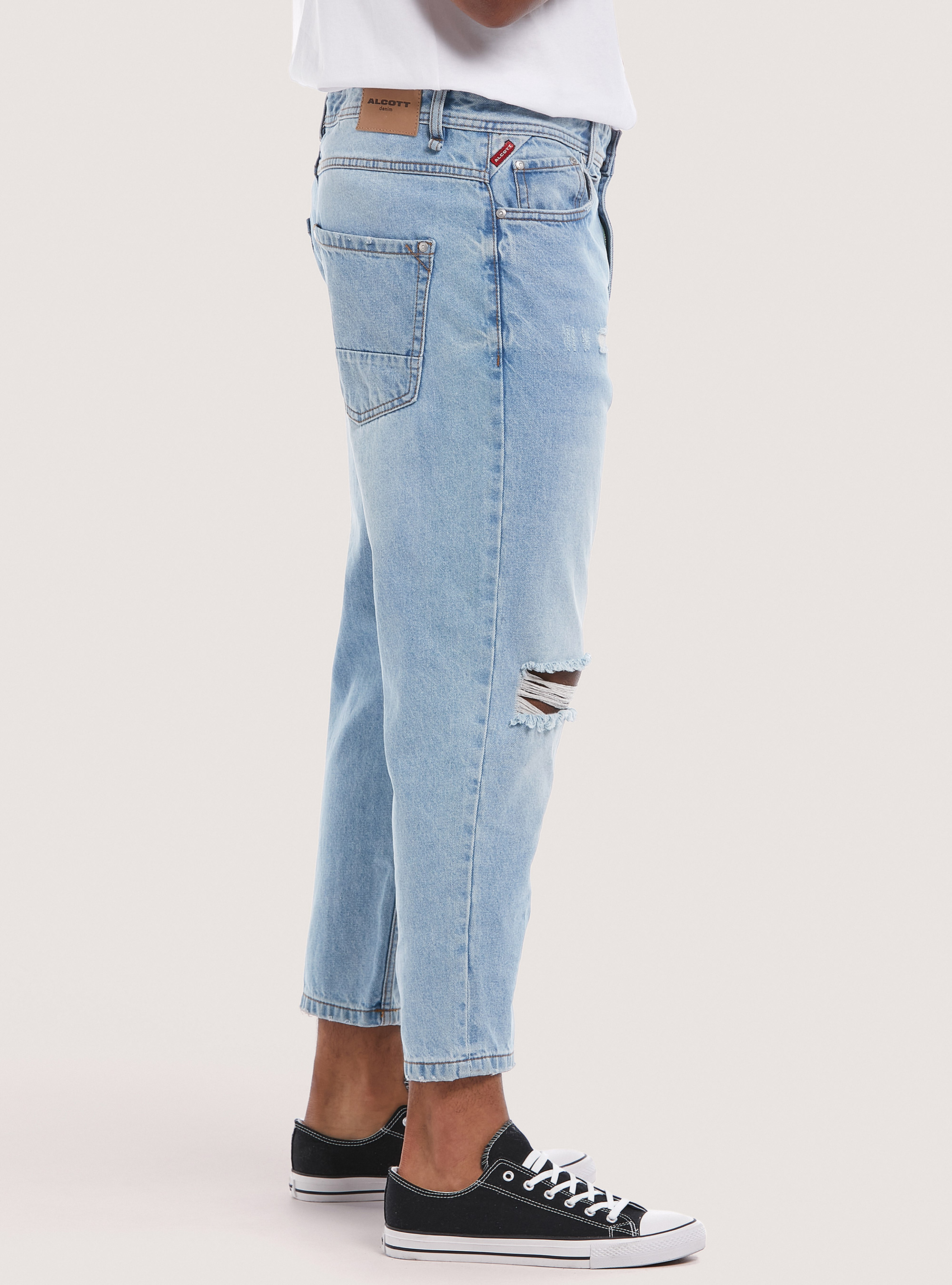 Jeans larghi uomo bershka sales