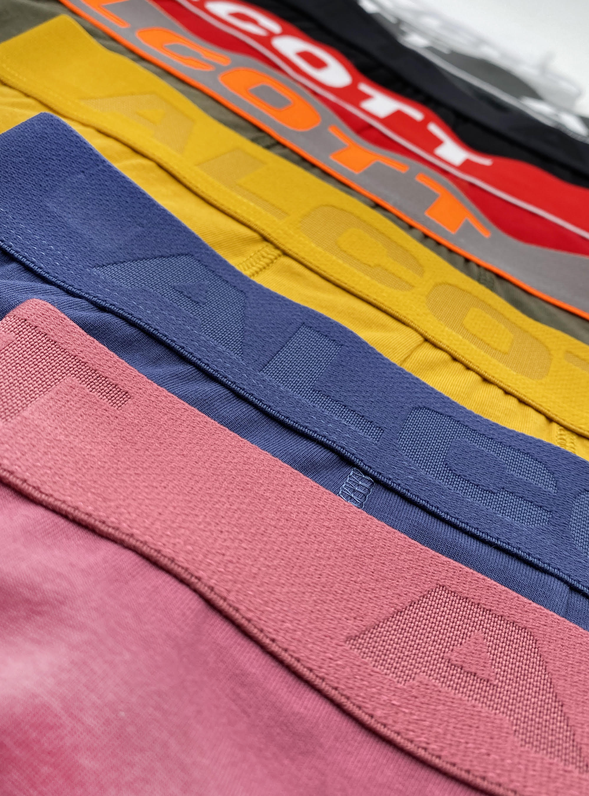 Stretch cotton boxer shorts with logo, WHITE