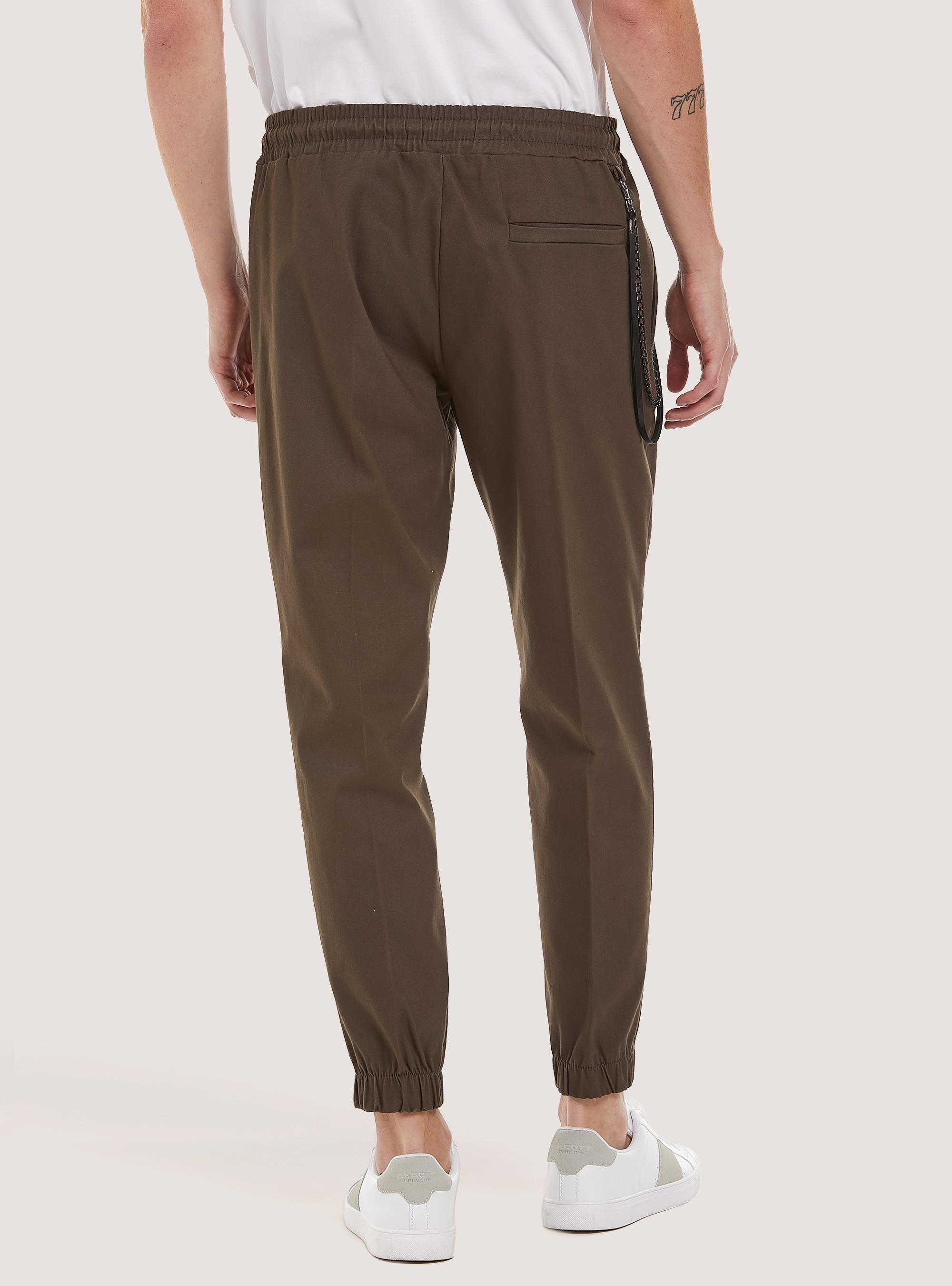 Pantaloni jogger con catena, KY1 KAKY DARK