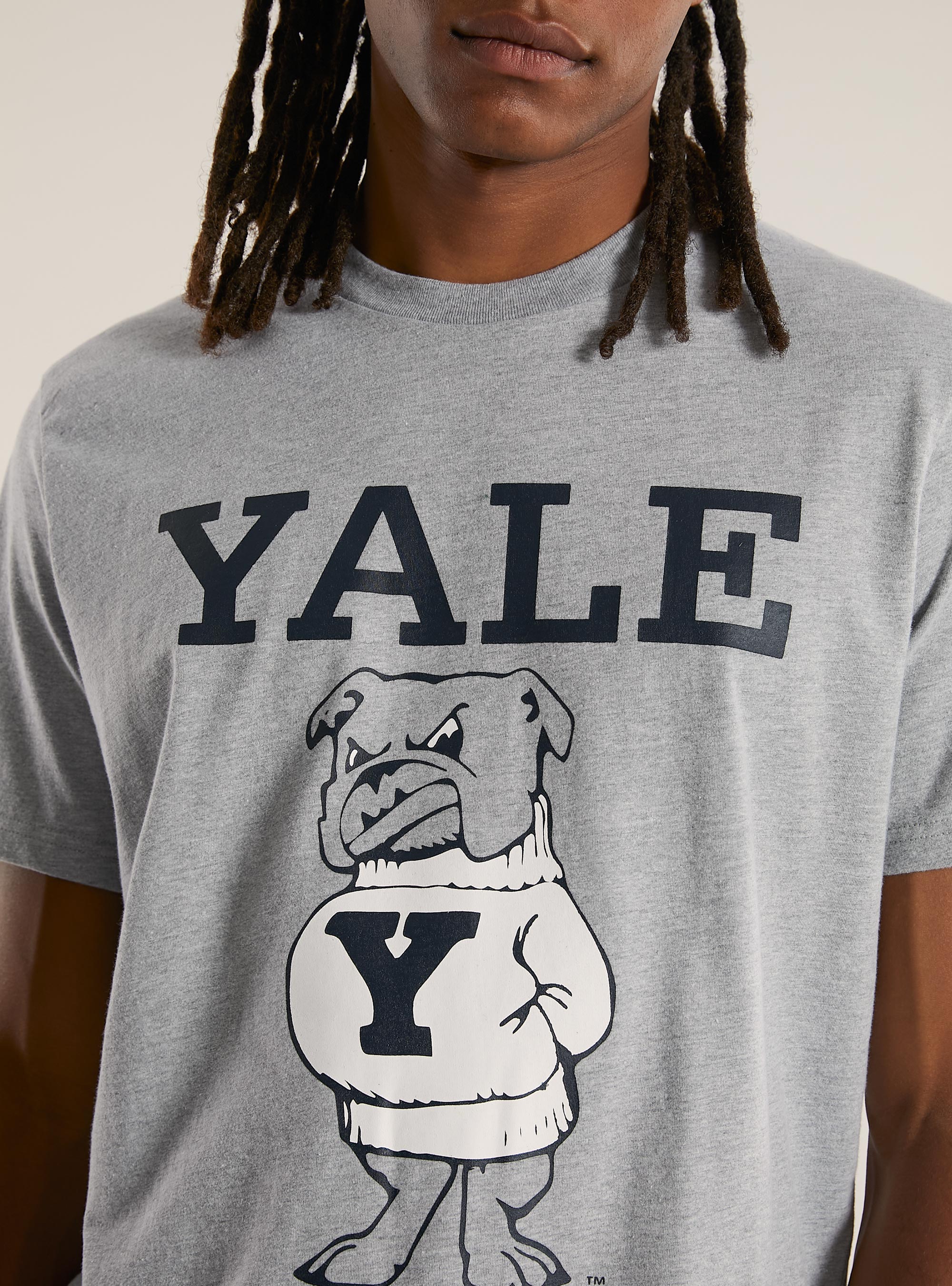 Yale / Alcott T-shirt, MGY2 GREY MEL MEDIUM