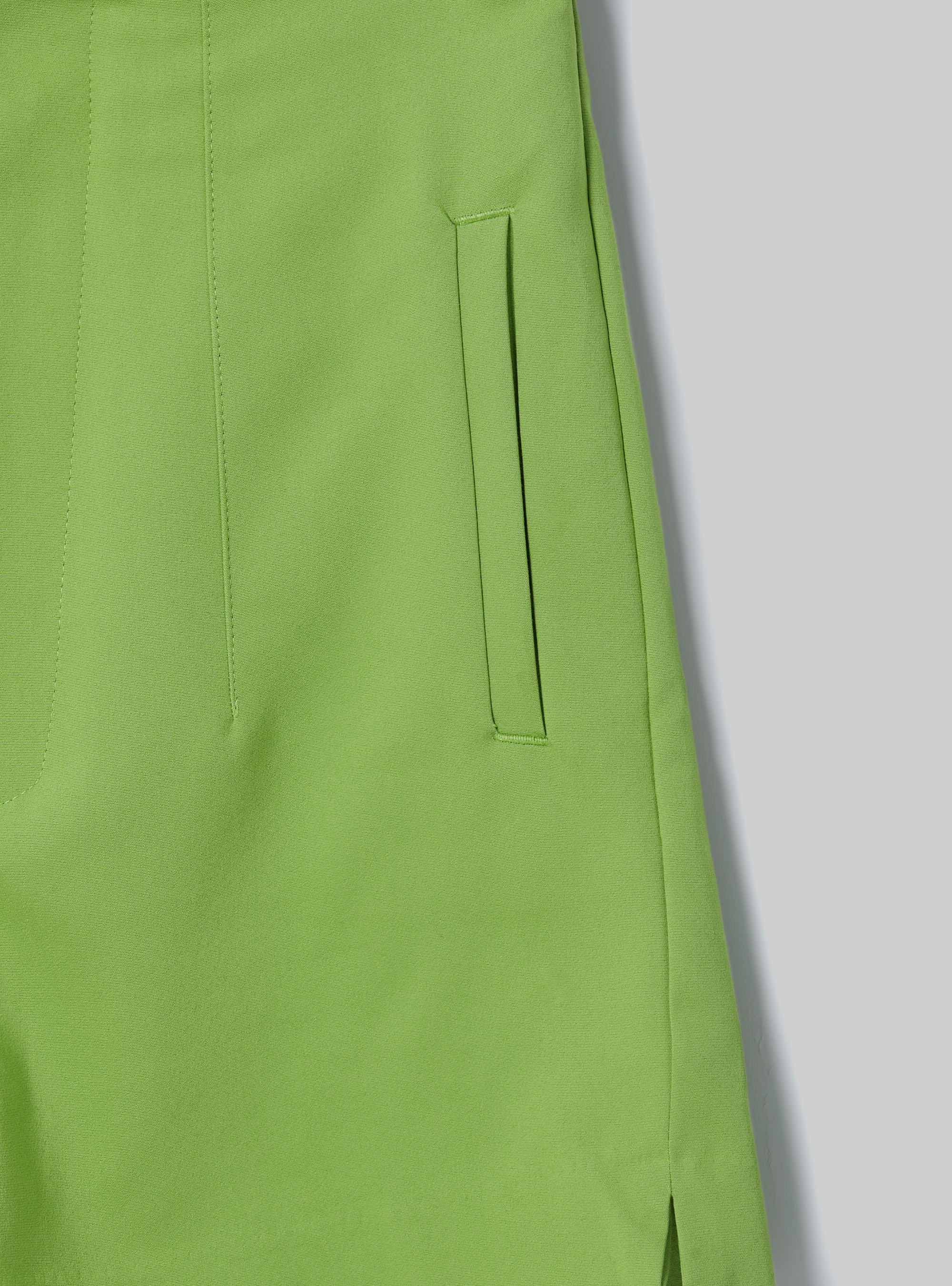 Shorts with double pleats, GN3 GREEN LIGHT