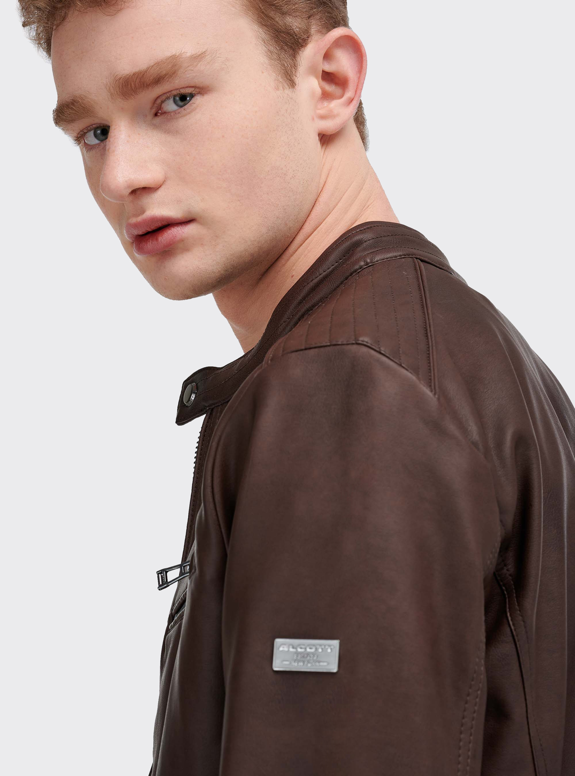 alcott leather jacket price