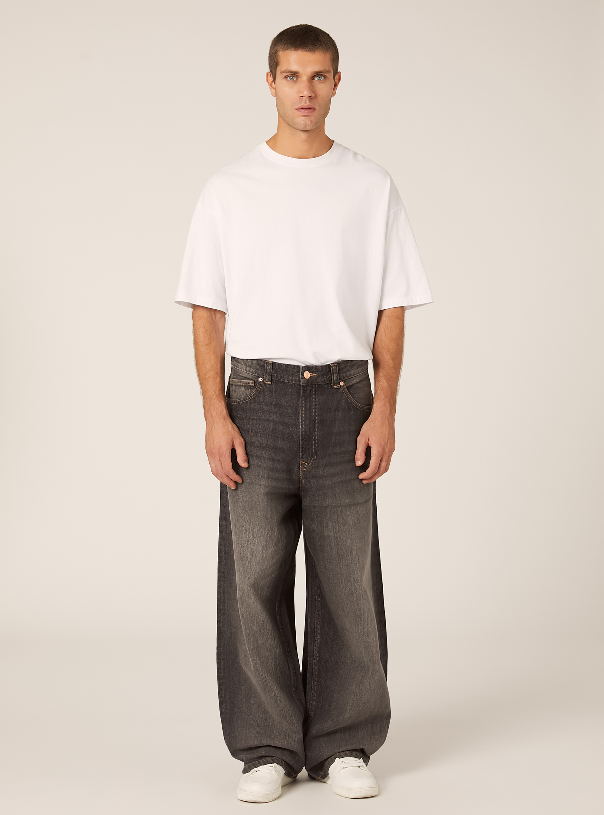 Super baggy fit jeans, D00G GREY