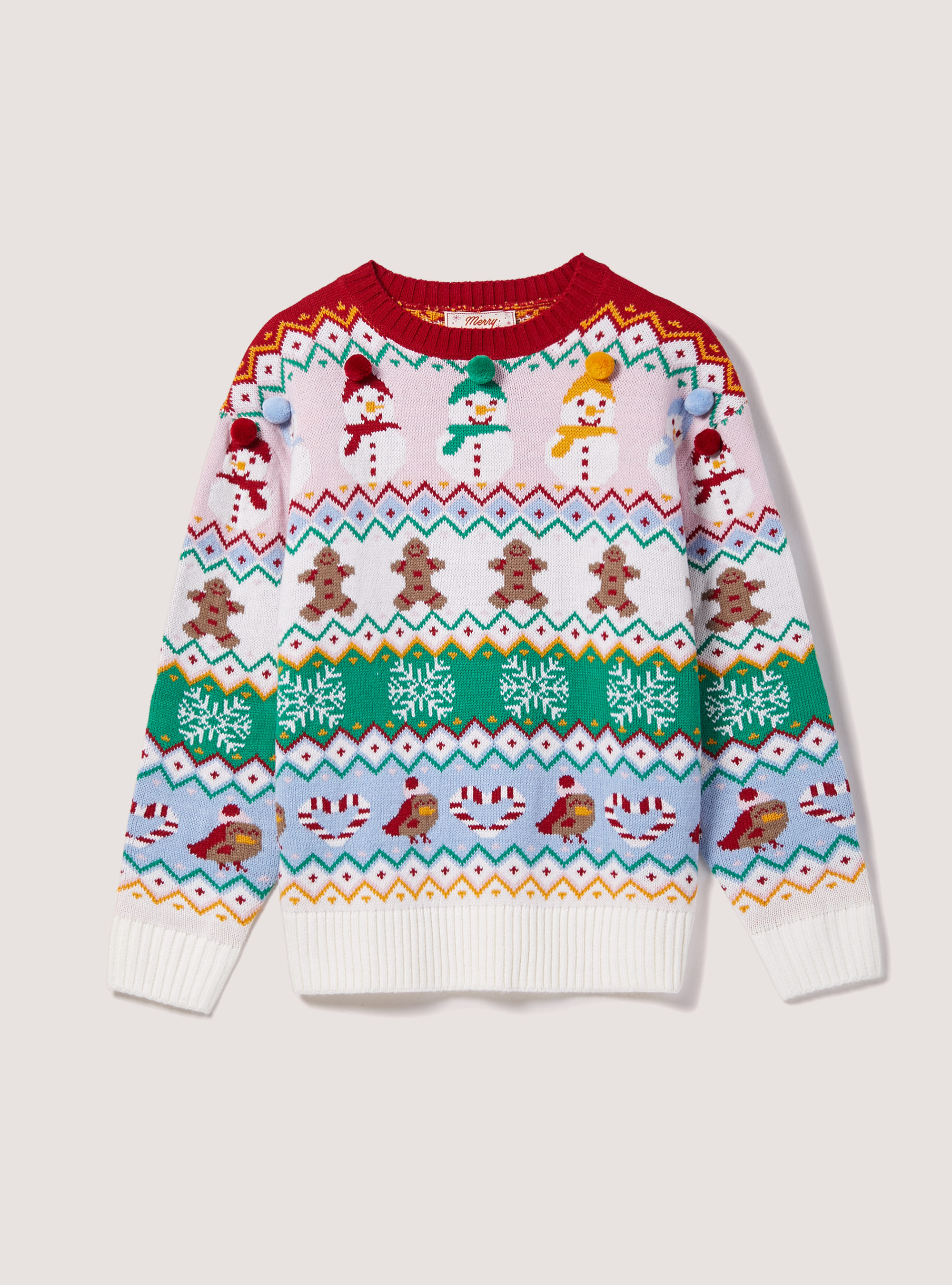 Pullover Christmas Family Collection, RD2 RED MEDIUM