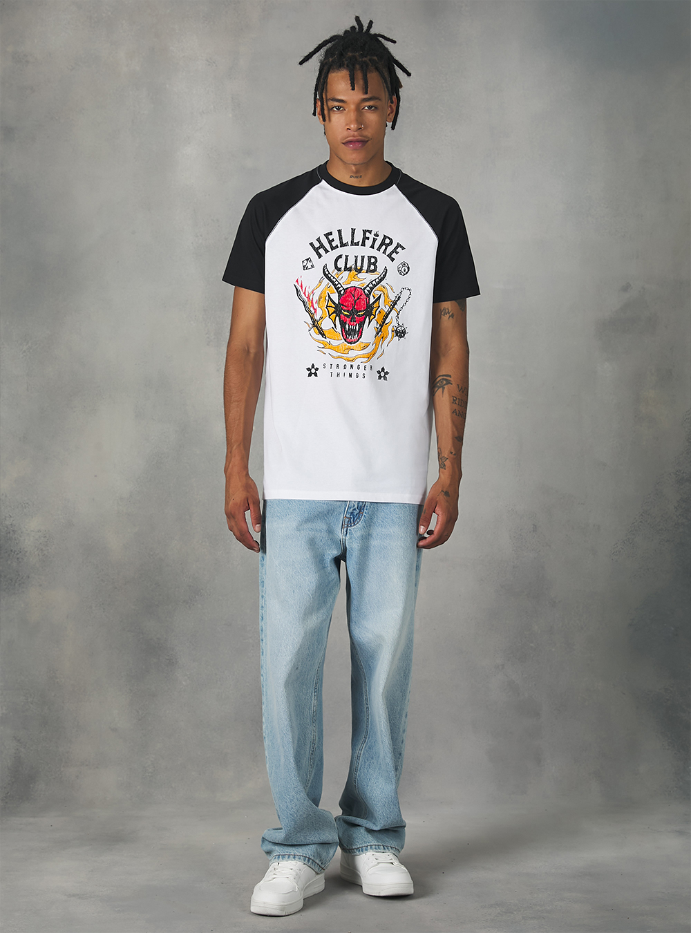 Stranger Things / T-shirt Alcott, WH3 WHITE